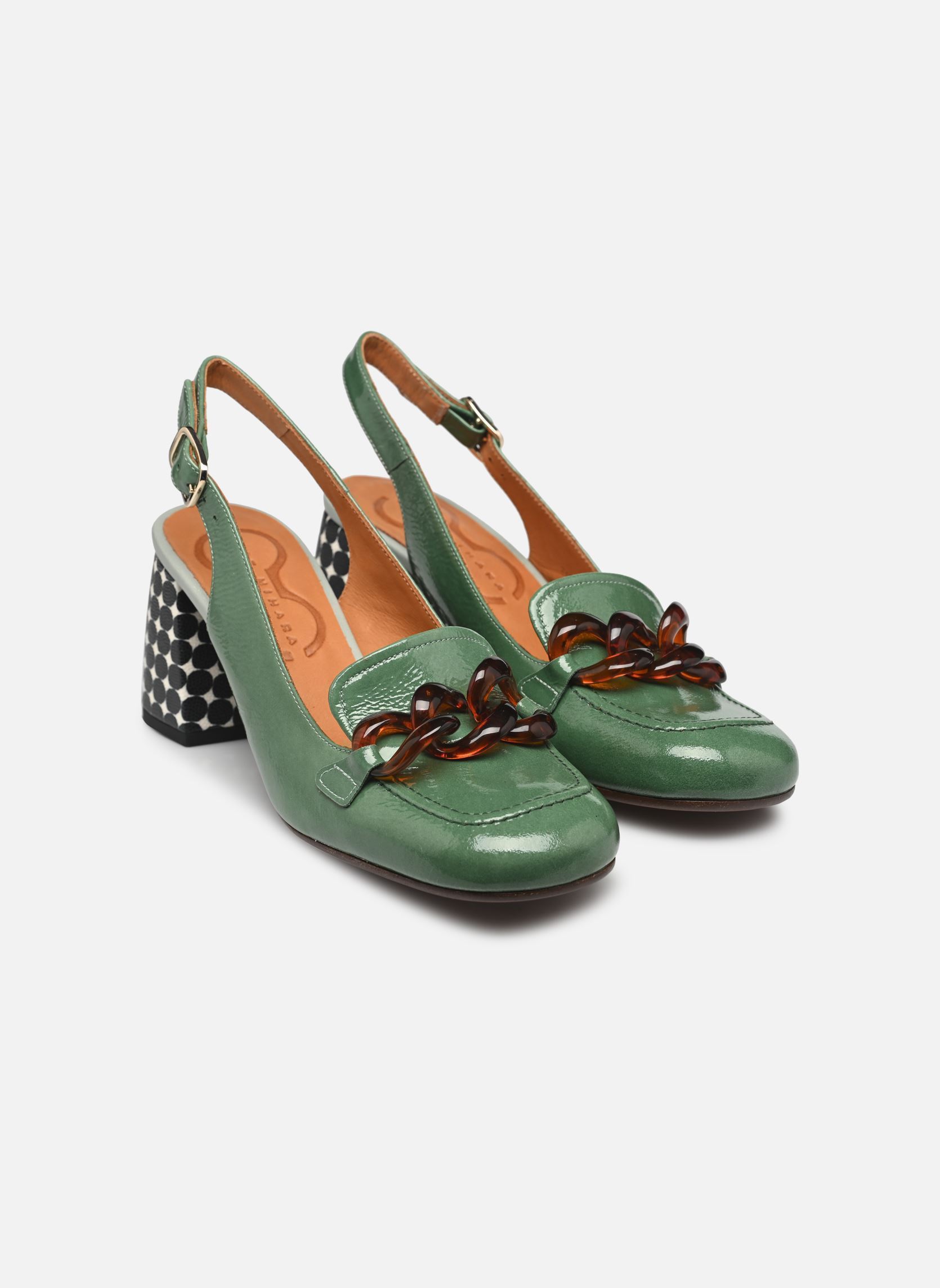 Escarpins à brides Sopel femme vert Chie Mihara Escarpins à brides Sopel femme vert SUCRE JADE LINDA JADE DOTMAN N