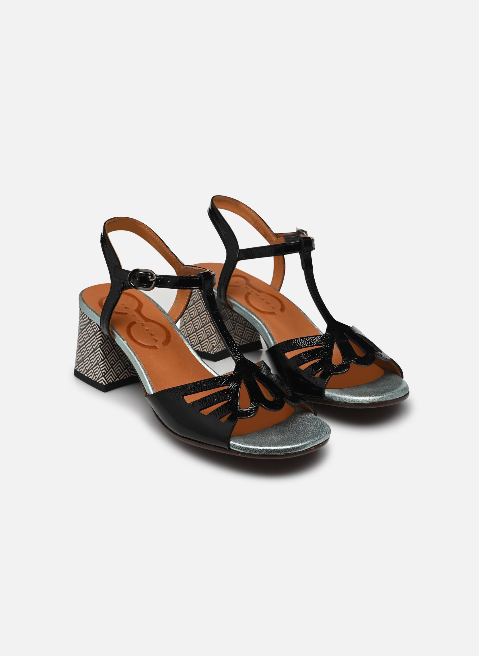 Sandalen Lareina damen mehrfarbig Chie Mihara Sandalen Lareina damen mehrfarbig Sucre Negro Dali Acqua Espiga