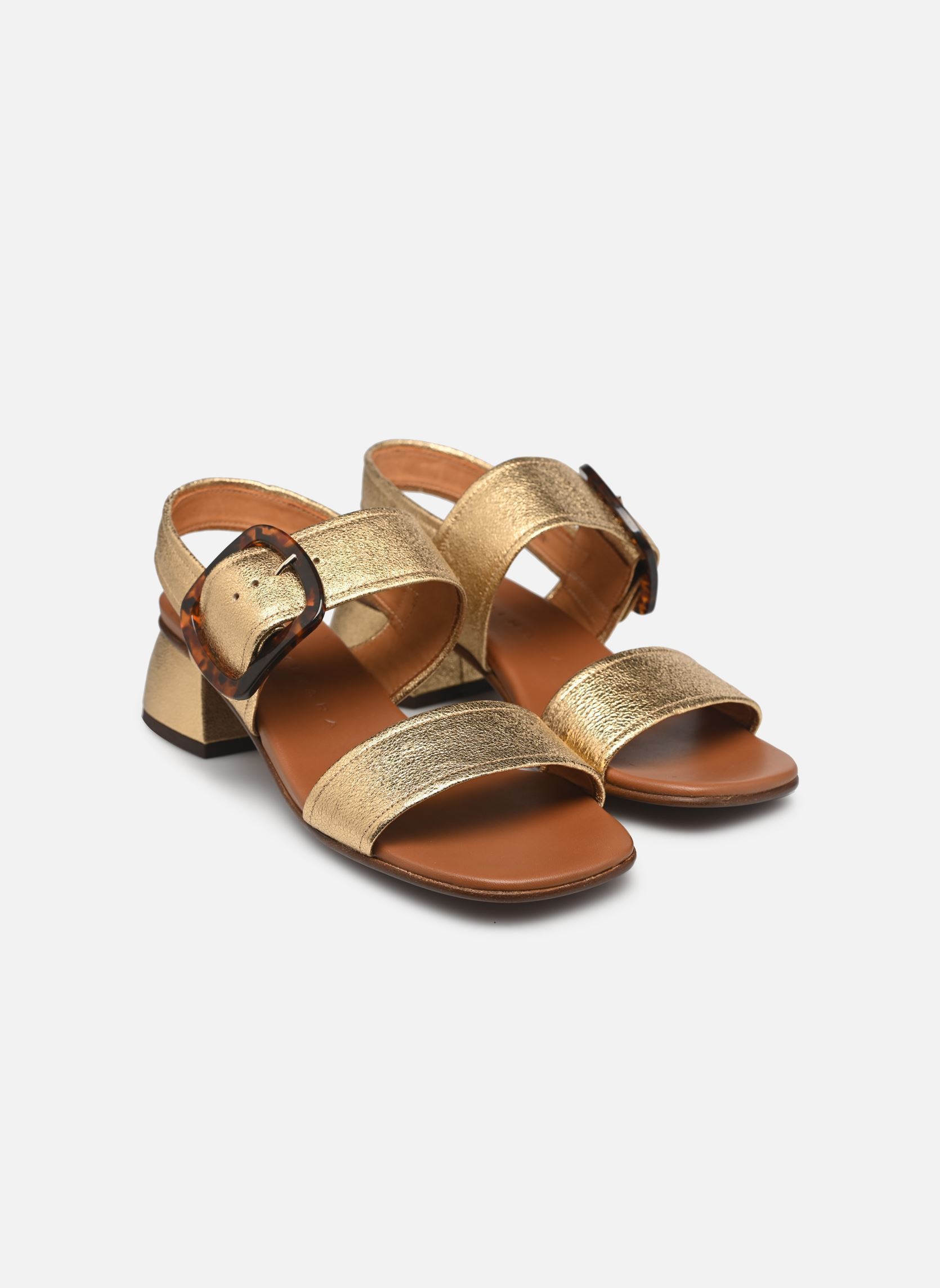 Sandalen Quanda damen gold und bronze Chie Mihara Sandalen Quanda damen gold und bronze Agnes Platino