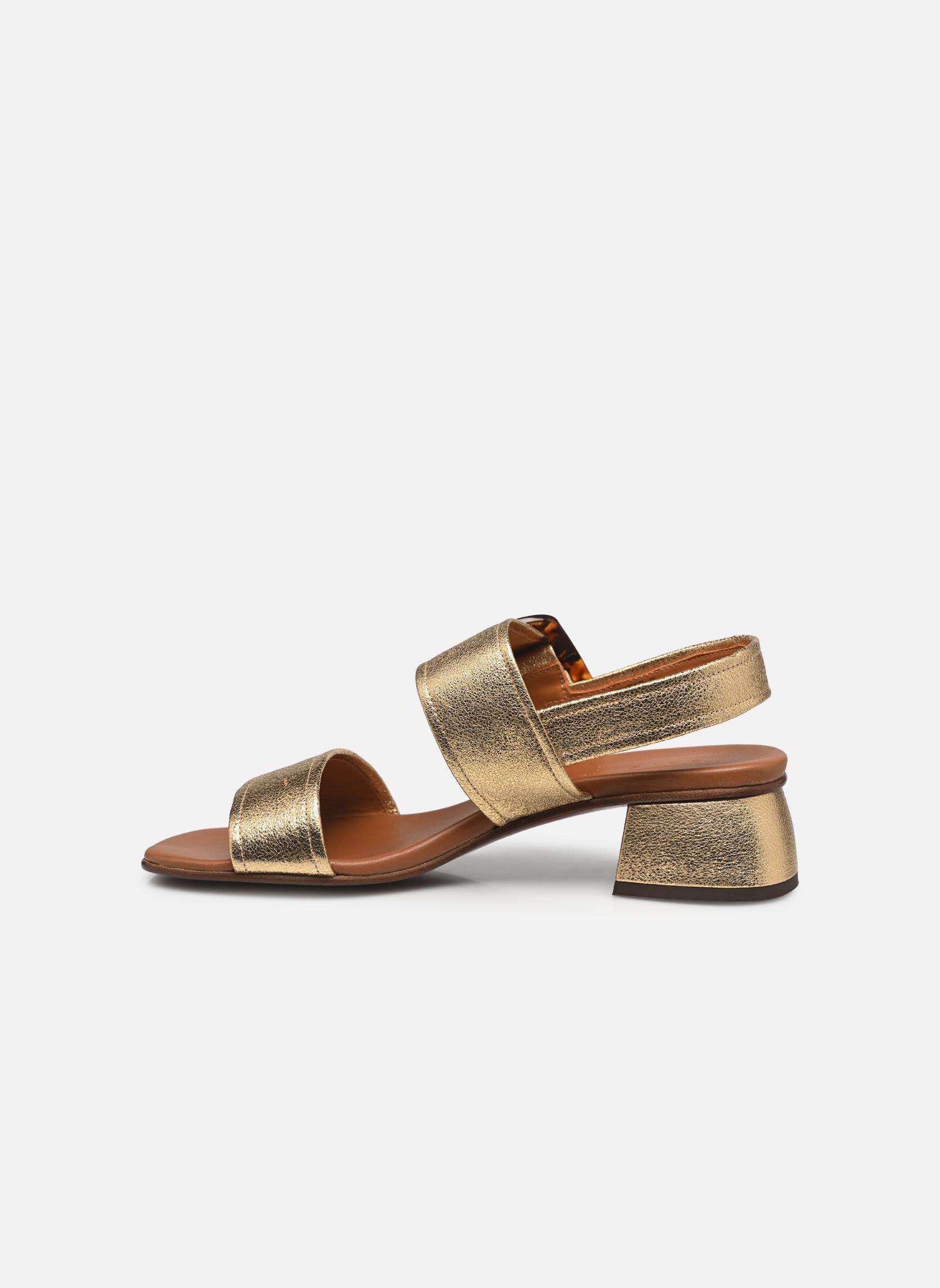 Sandalen Quanda damen gold und bronze Chie Mihara Sandalen Quanda damen gold und bronze Agnes Platino