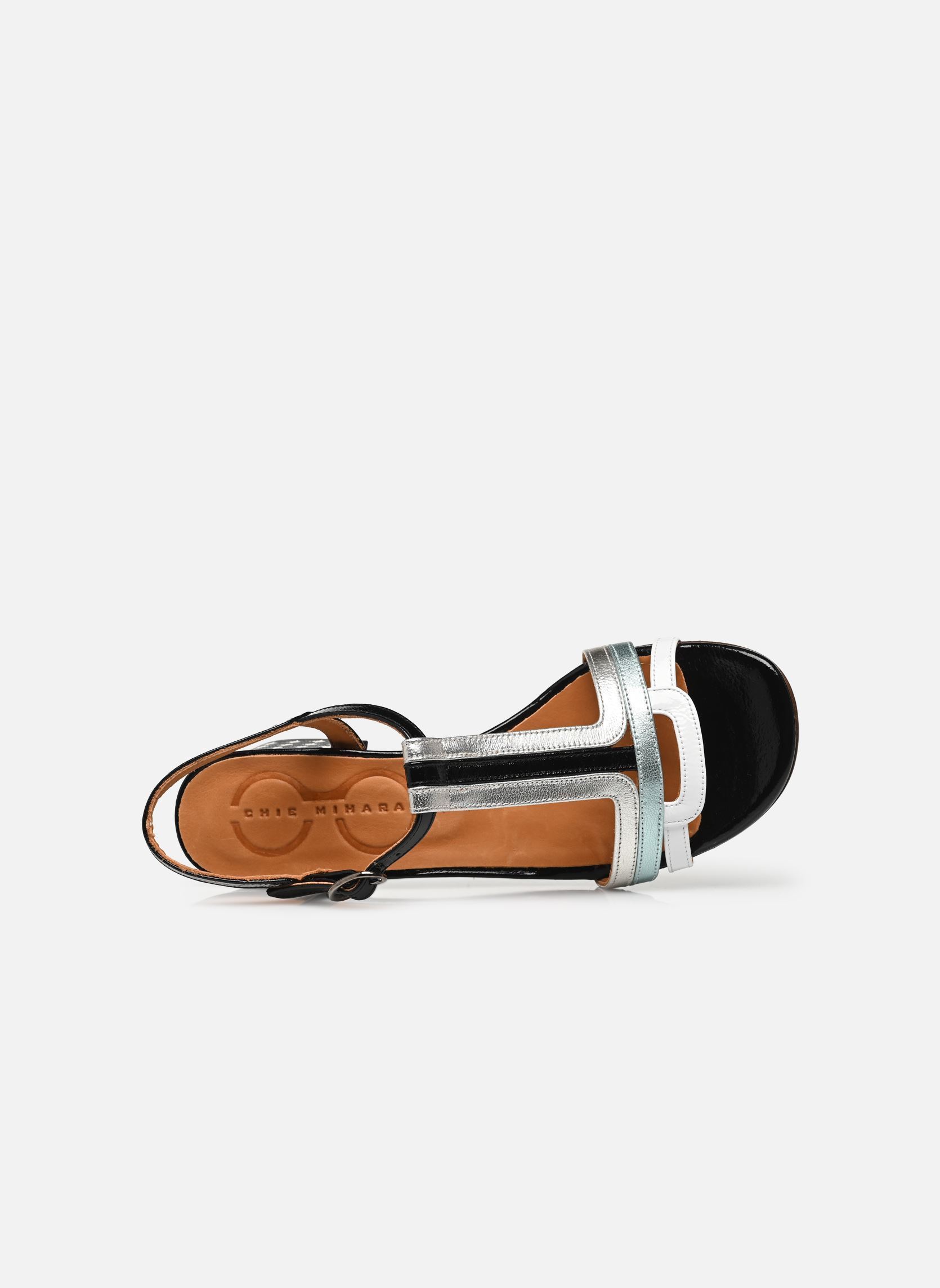Sandales Laluce femme multicolore Chie Mihara Sandales Laluce femme multicolore Sucre Negro Dali Silver Acqua