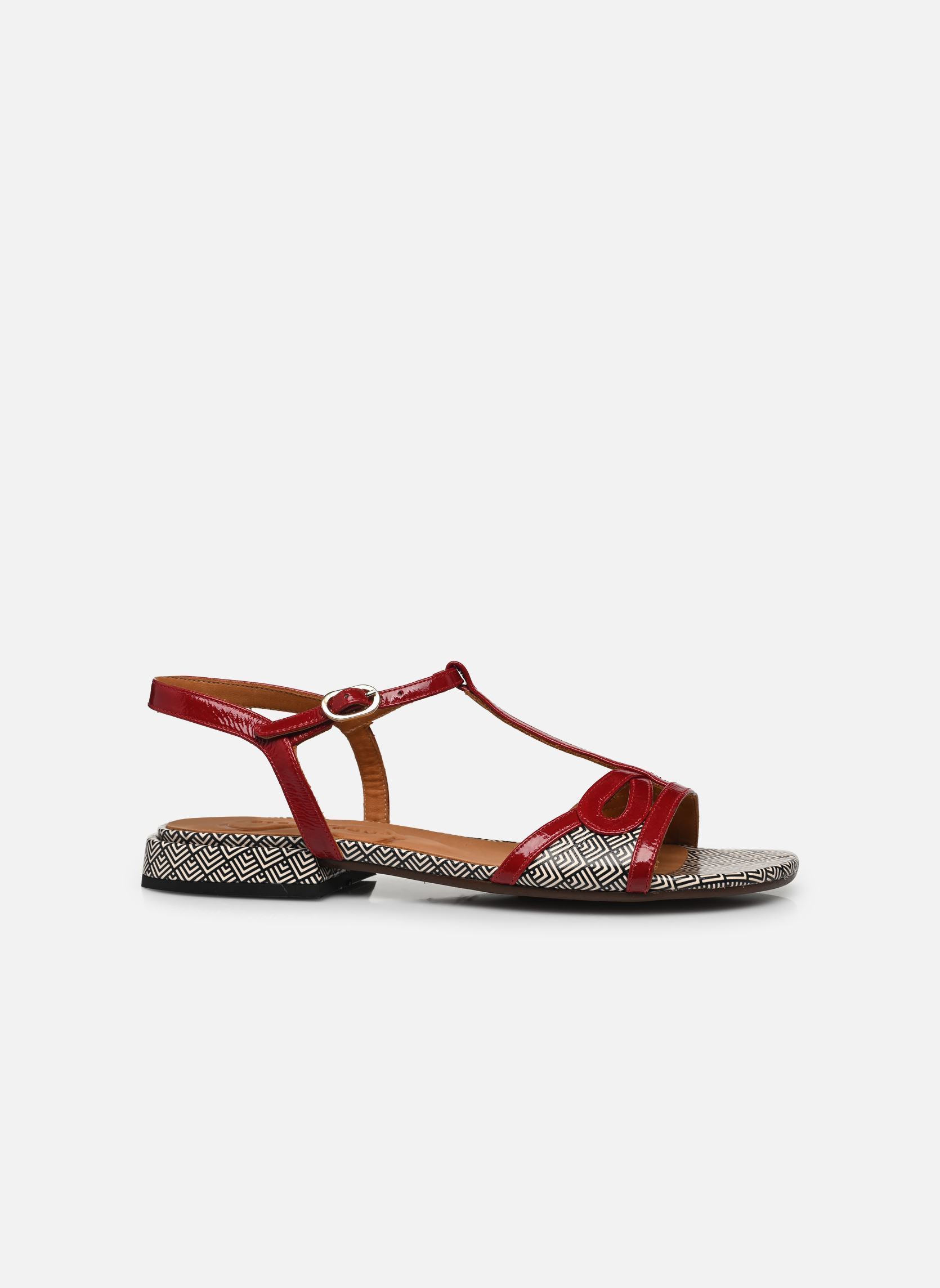 Flache Sandalen Torri damen mehrfarbig Chie Mihara Flache Sandalen Torri damen mehrfarbig Sucre Rojo Espiga Negro