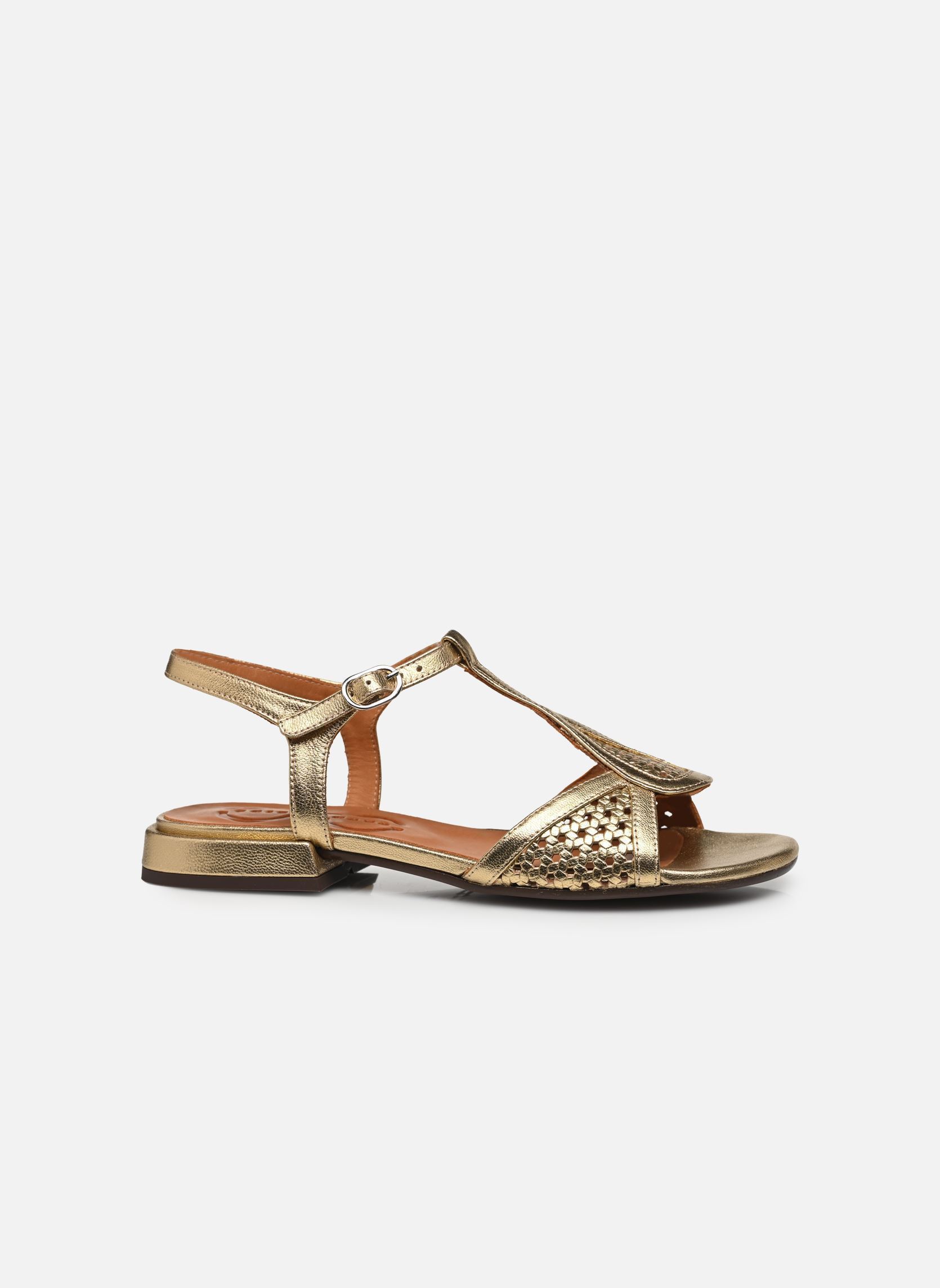 Sandalias planas Tumaka mujer oro y bronce Chie Mihara Sandalias planas Tumaka mujer oro y bronce Dali Champan