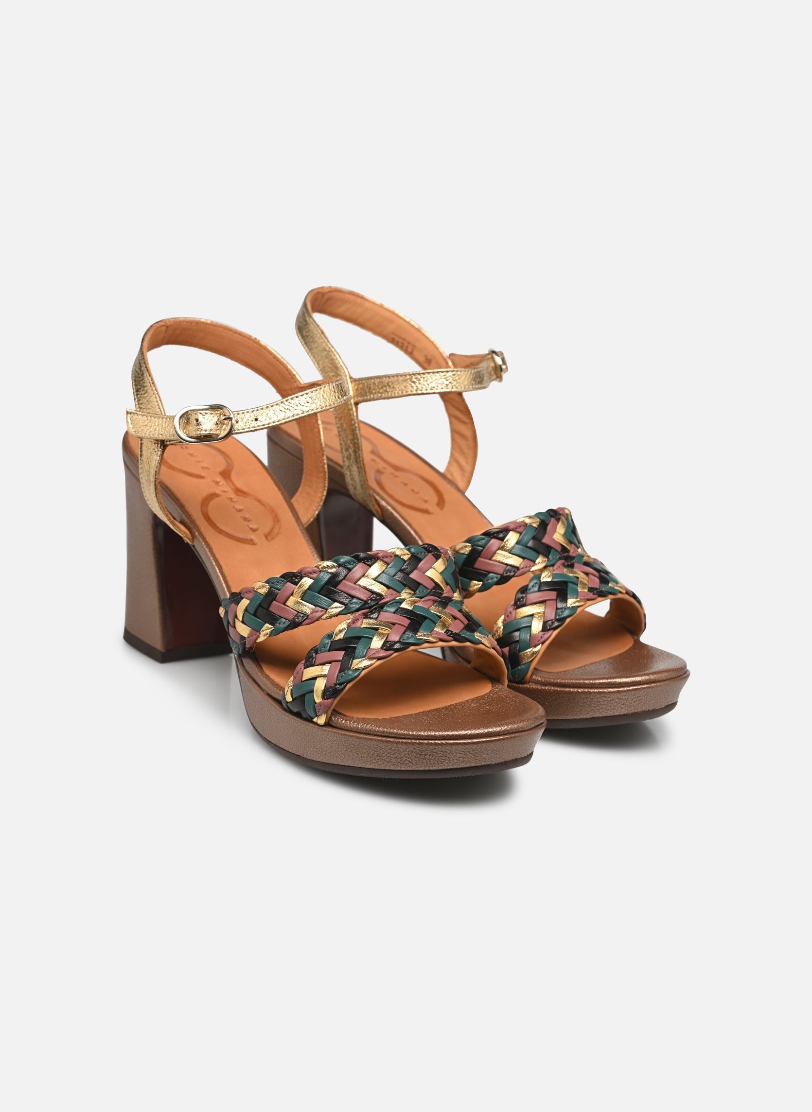 Sandales Kecife femme multicolore Chie Mihara Sandales Kecife femme multicolore Trenza Agnes Platino Kashu Mok