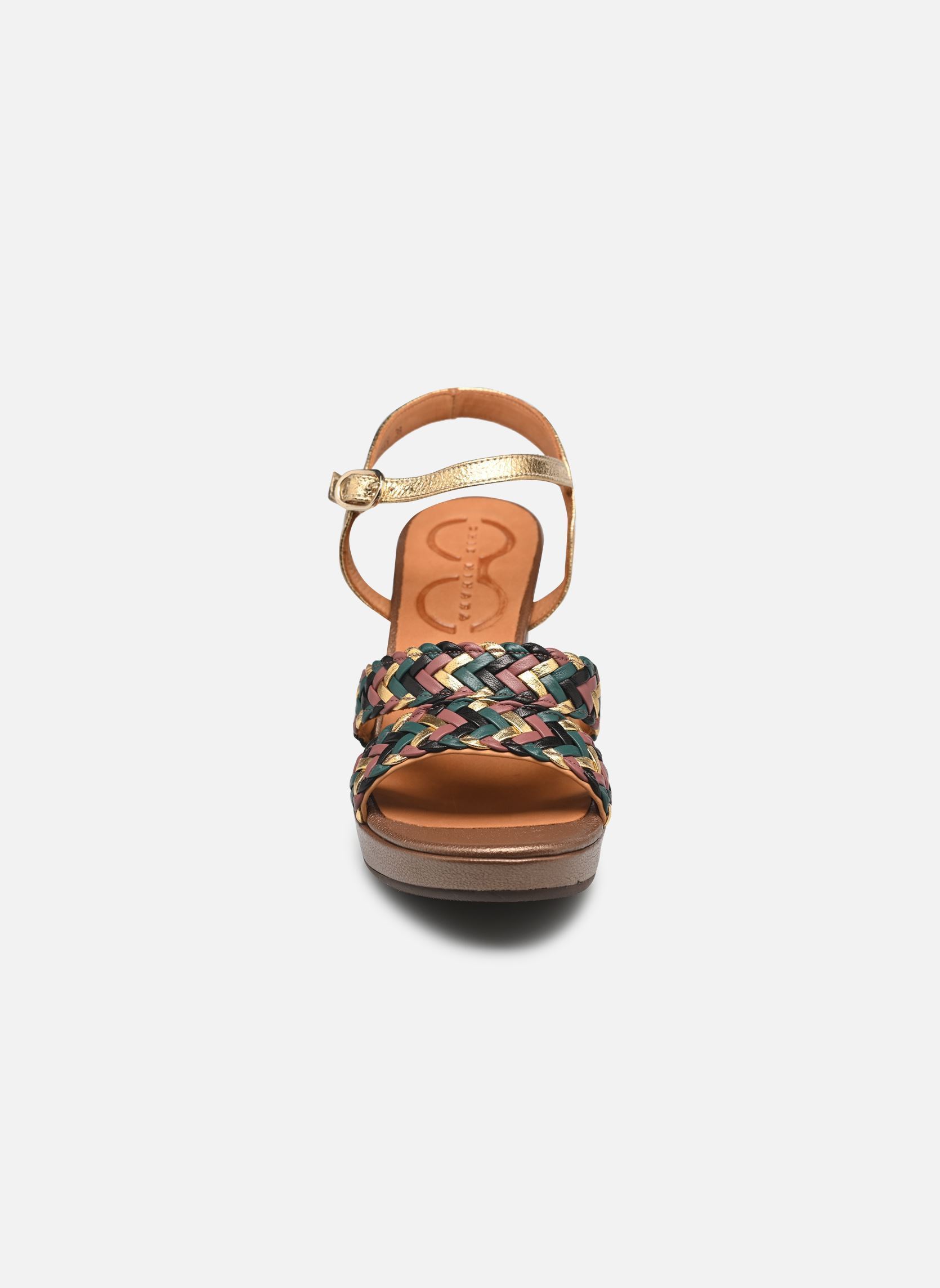Sandales Kecife femme multicolore Chie Mihara Sandales Kecife femme multicolore Trenza Agnes Platino Kashu Mok