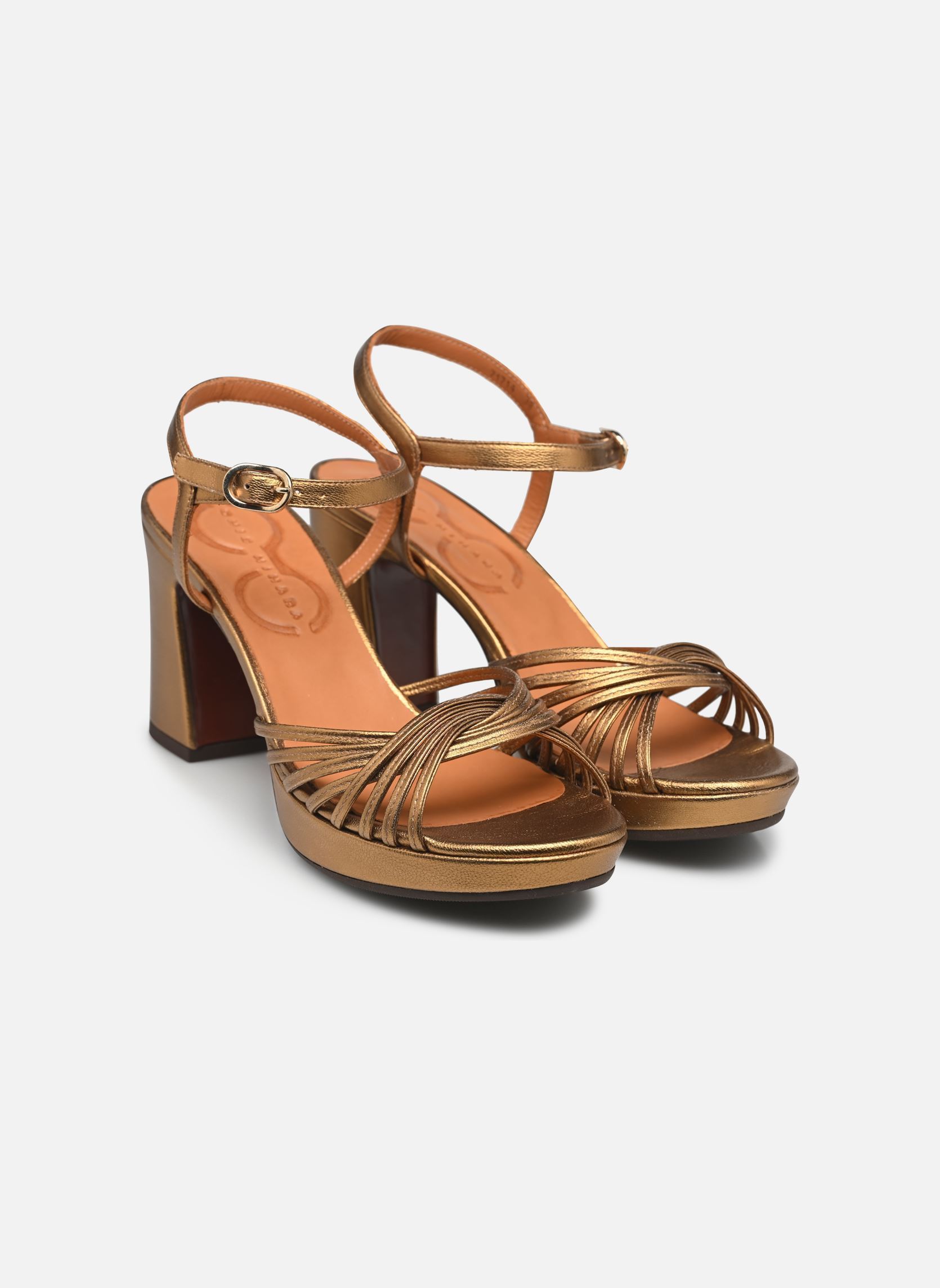 Sandales Keske femme or et bronze Chie Mihara Sandales Keske femme or et bronze Dali Bronce