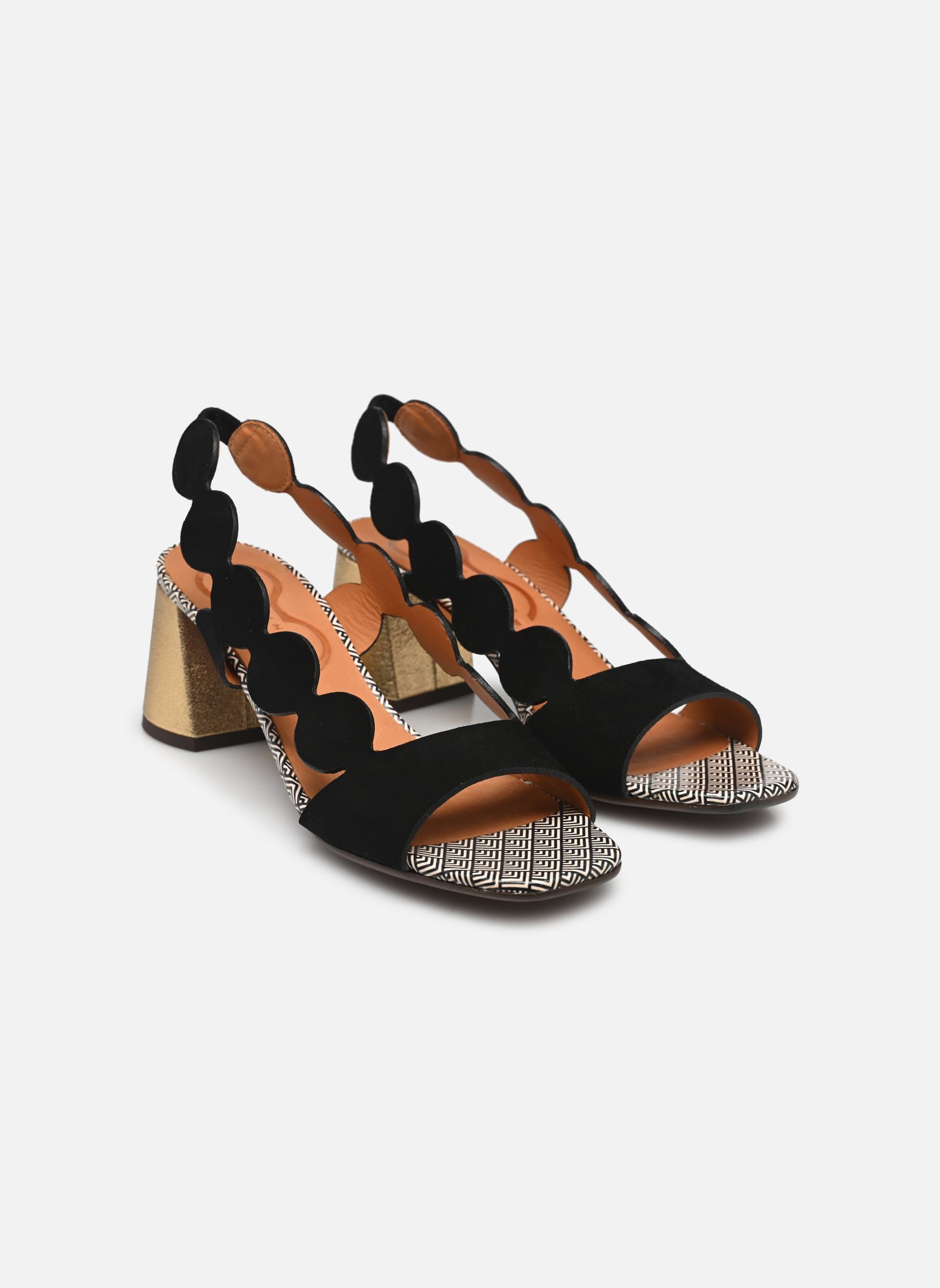 Sandales Roka femme multicolore Chie Mihara Sandales Roka femme multicolore Ante Negro Espiga Negro Agnes