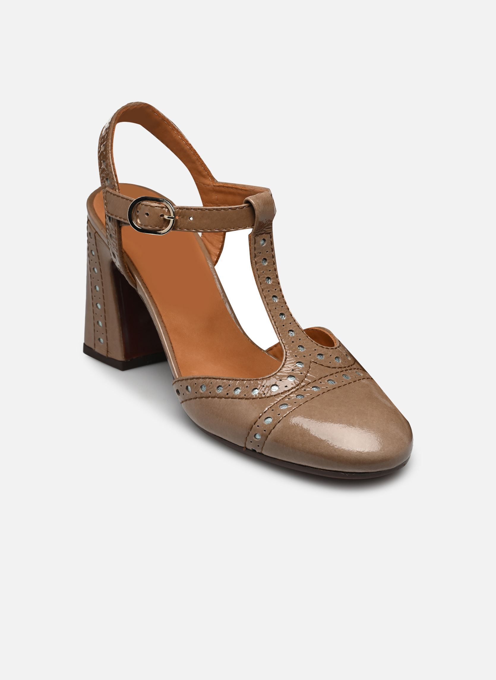 Escarpins Mira femme marron Chie Mihara Escarpins Mira femme marron Sucre Mousse Dali Acqua