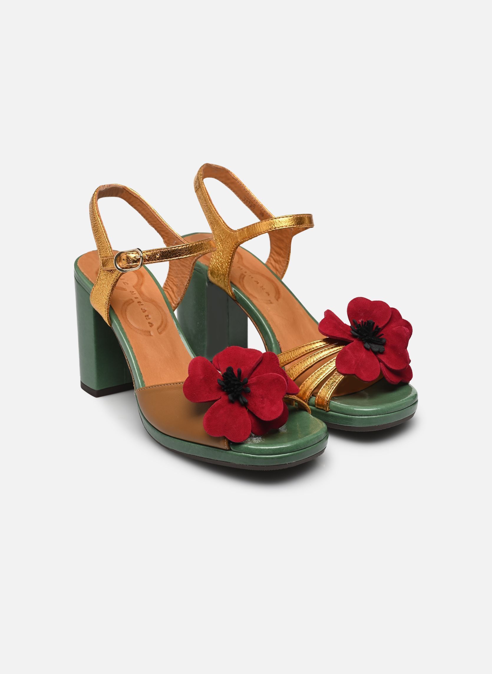 Sandalias Parlota mujer multicolor Chie Mihara Sandalias Parlota mujer multicolor Agnes Gold Linda Camel Ante Ce