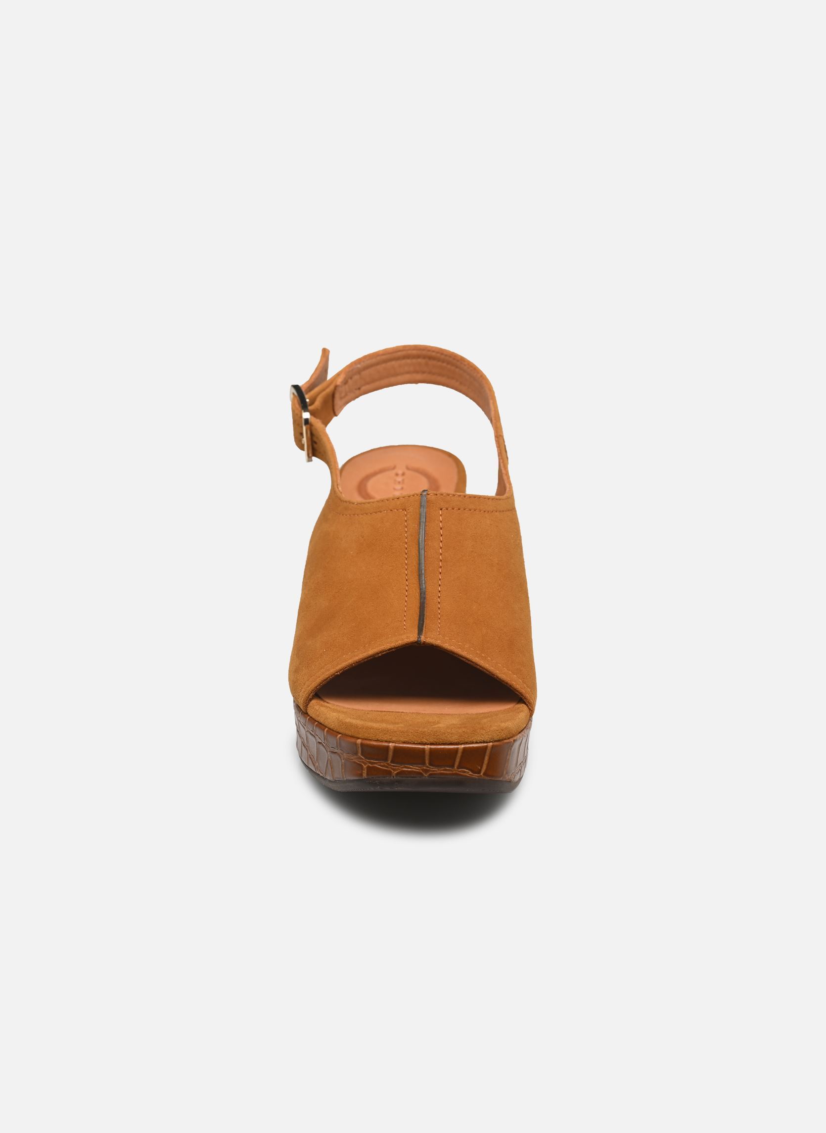 Sandalen Gabel damen braun Chie Mihara Sandalen Gabel damen braun Ante Cognac Monda Cuero