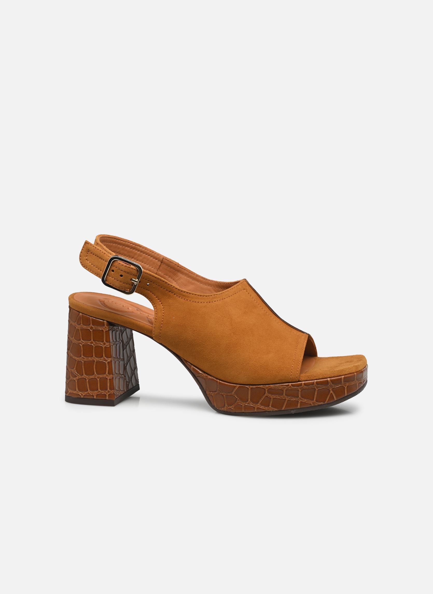 Sandalen Gabel damen braun Chie Mihara Sandalen Gabel damen braun Ante Cognac Monda Cuero