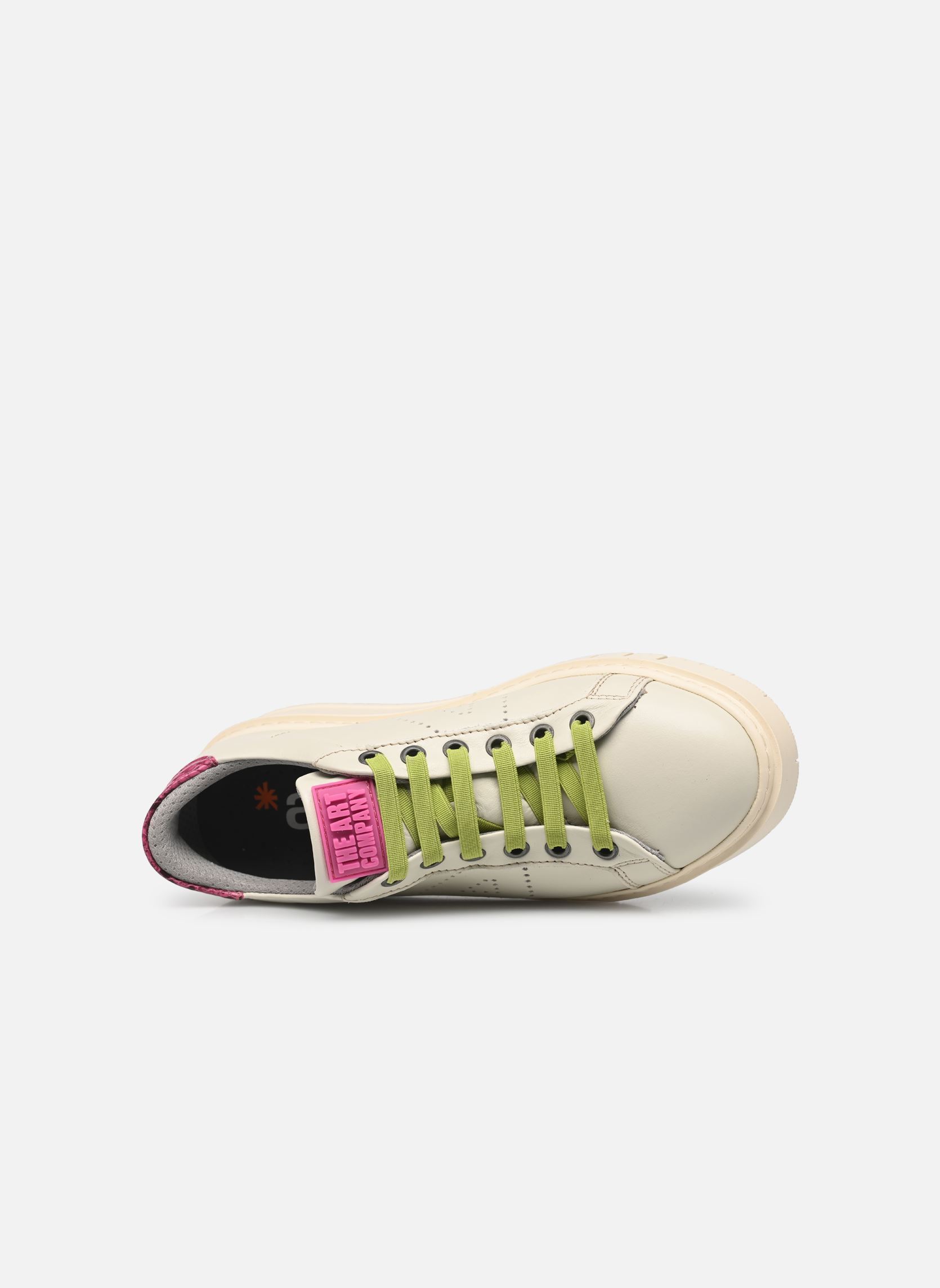 Baskets basses Belleville 1786 femme multicolore Art Baskets basses Belleville 1786 femme multicolore Cream-Fuxia
