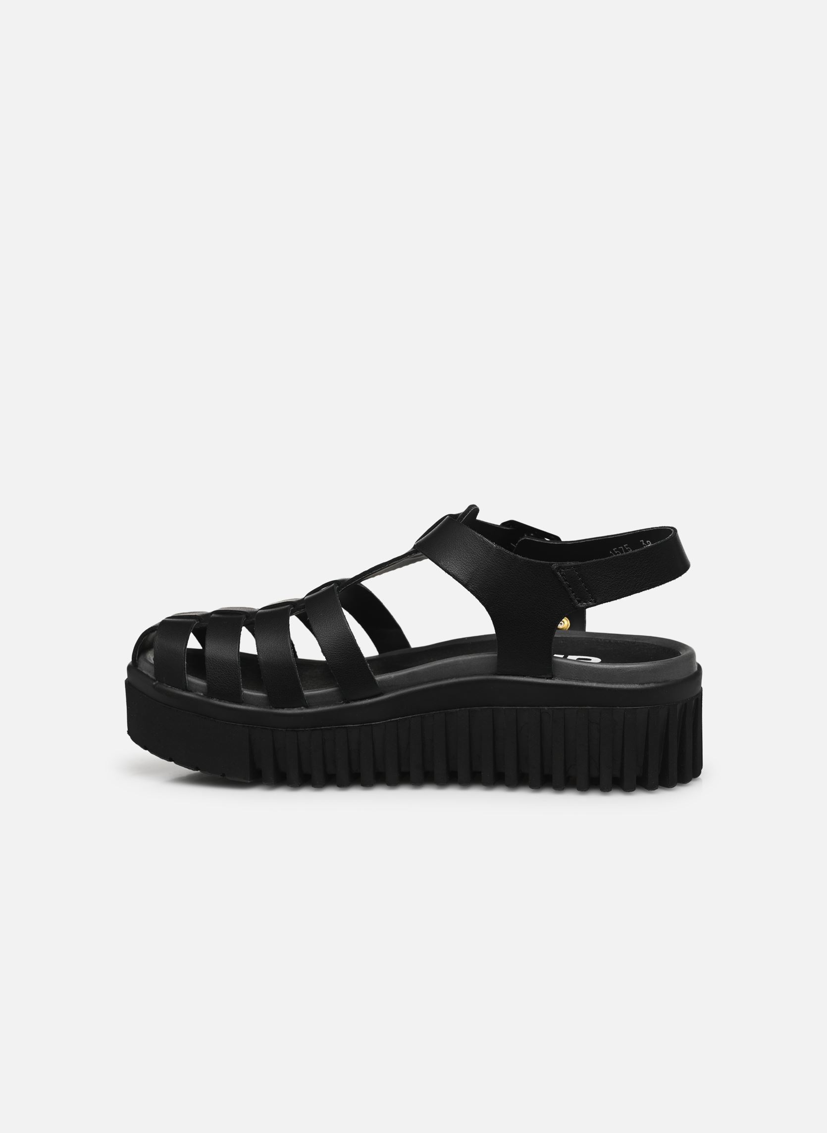 Sandali con zeppa e plateau Brighton 1575 donna nero Art Sandali con zeppa e plateau Brighton 1575 donna nero Black