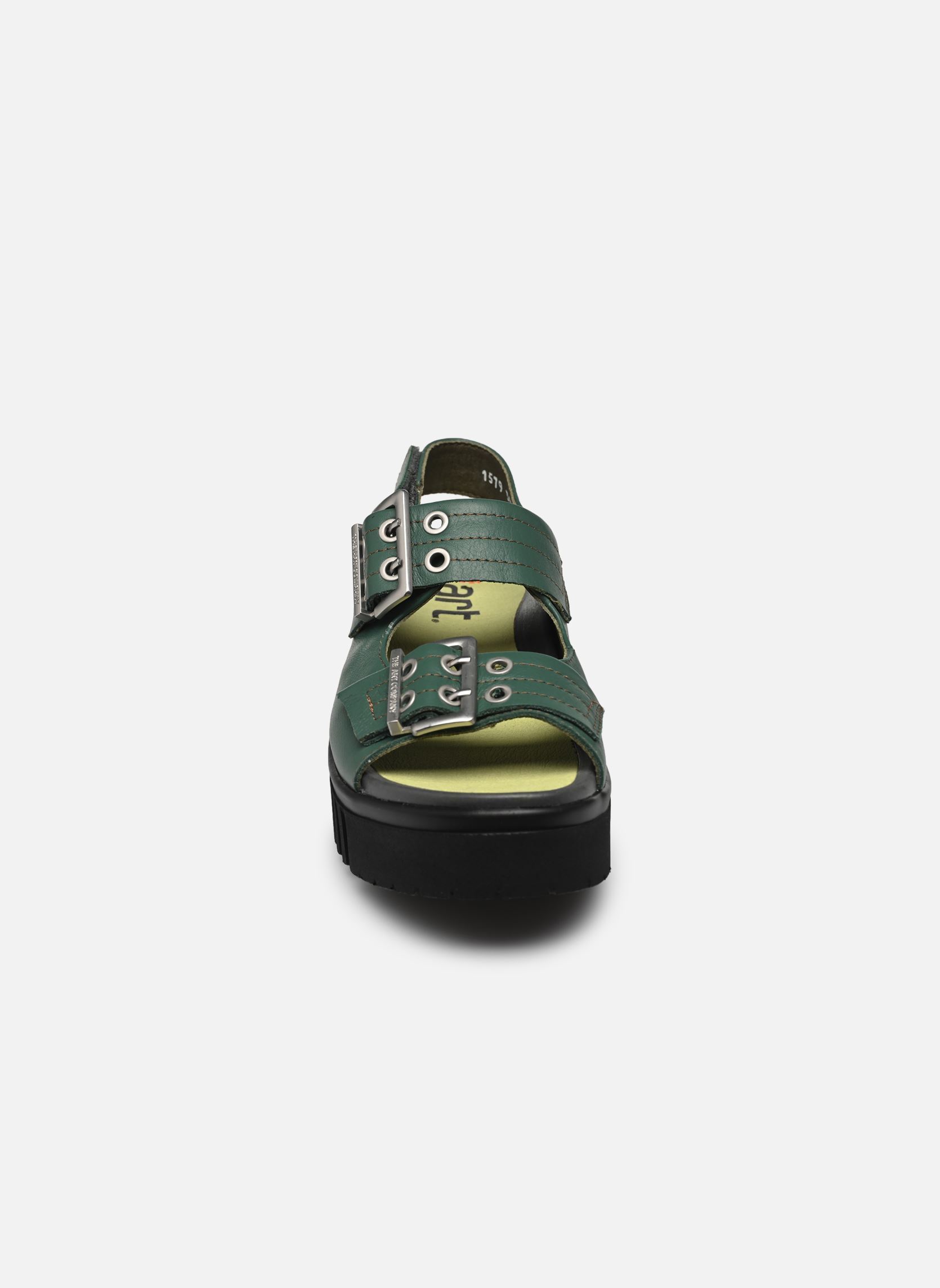 Sandalias y plataformas de cuña Brighton 1579 mujer verde Art Sandalias y plataformas de cuña Brighton 1579 mujer verde Foliage