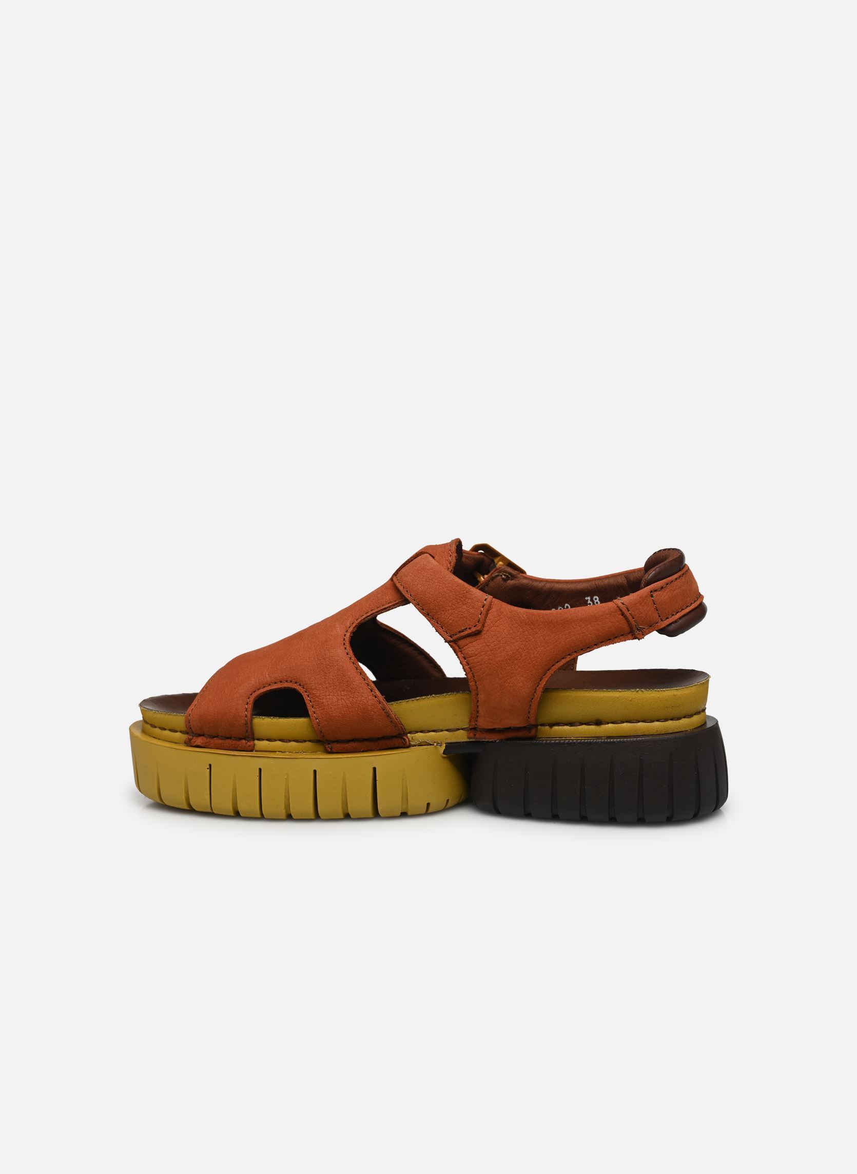 Sandalen met sleehak en plateau Madeira/ 1882 dames oranje Art Sandalen met sleehak en plateau Madeira/ 1882 dames oranje Dark orange