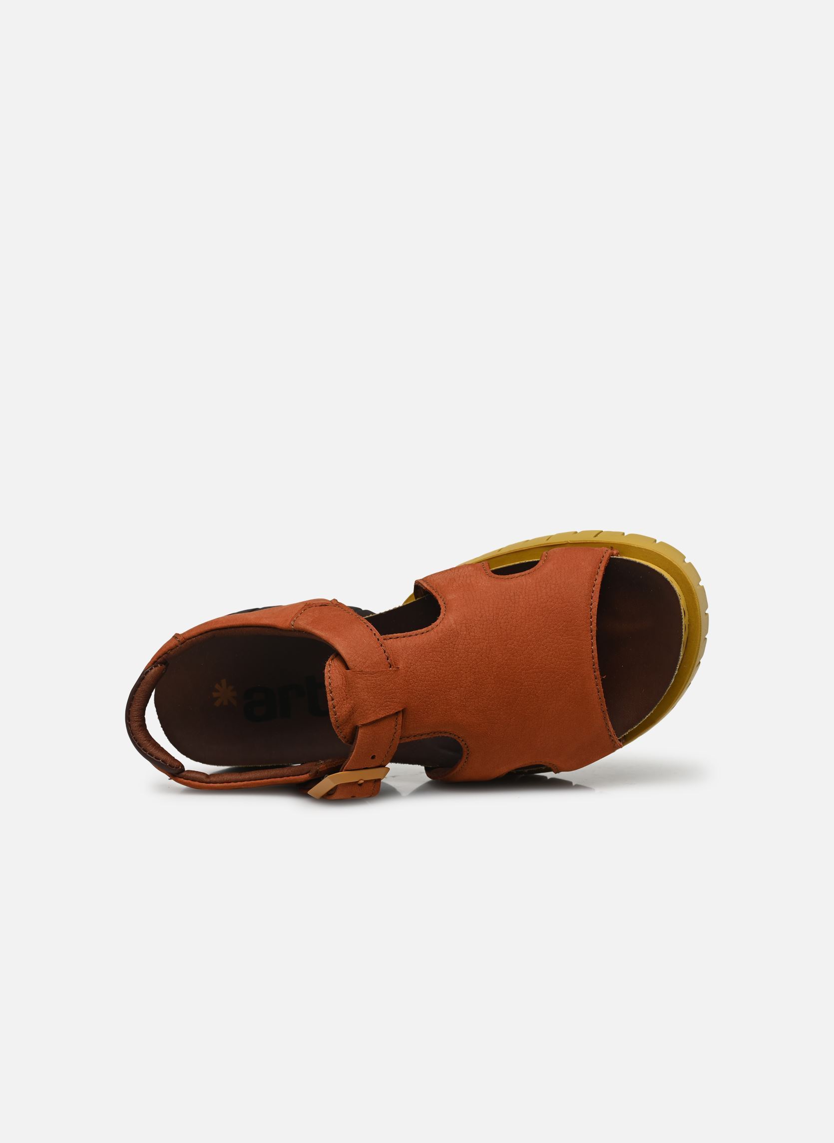 Sandalen met sleehak en plateau Madeira/ 1882 dames oranje Art Sandalen met sleehak en plateau Madeira/ 1882 dames oranje Dark orange