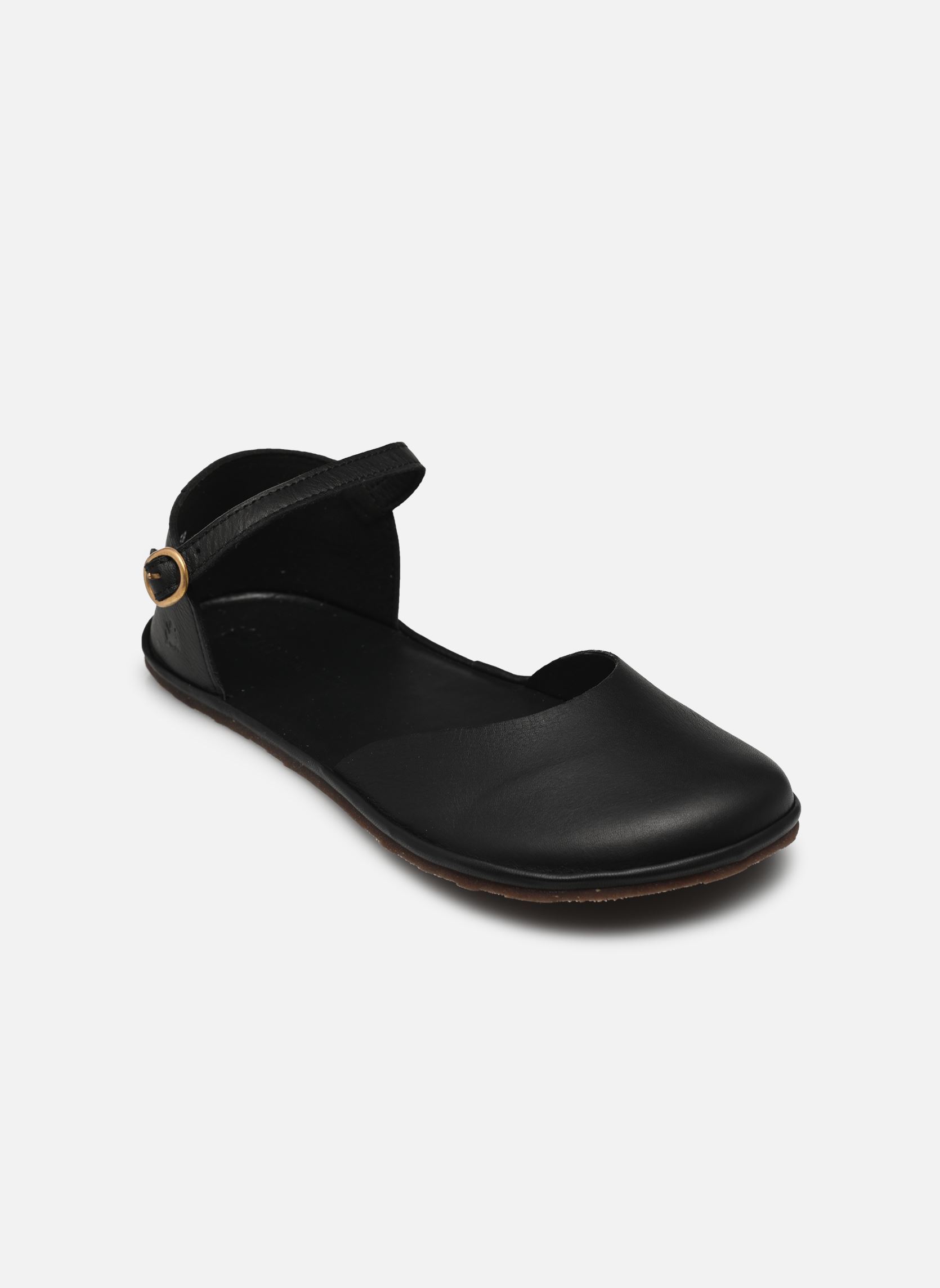 El Naturalista Sandali da Donna in Pelle Naturale Beige Grigio Chiaro
