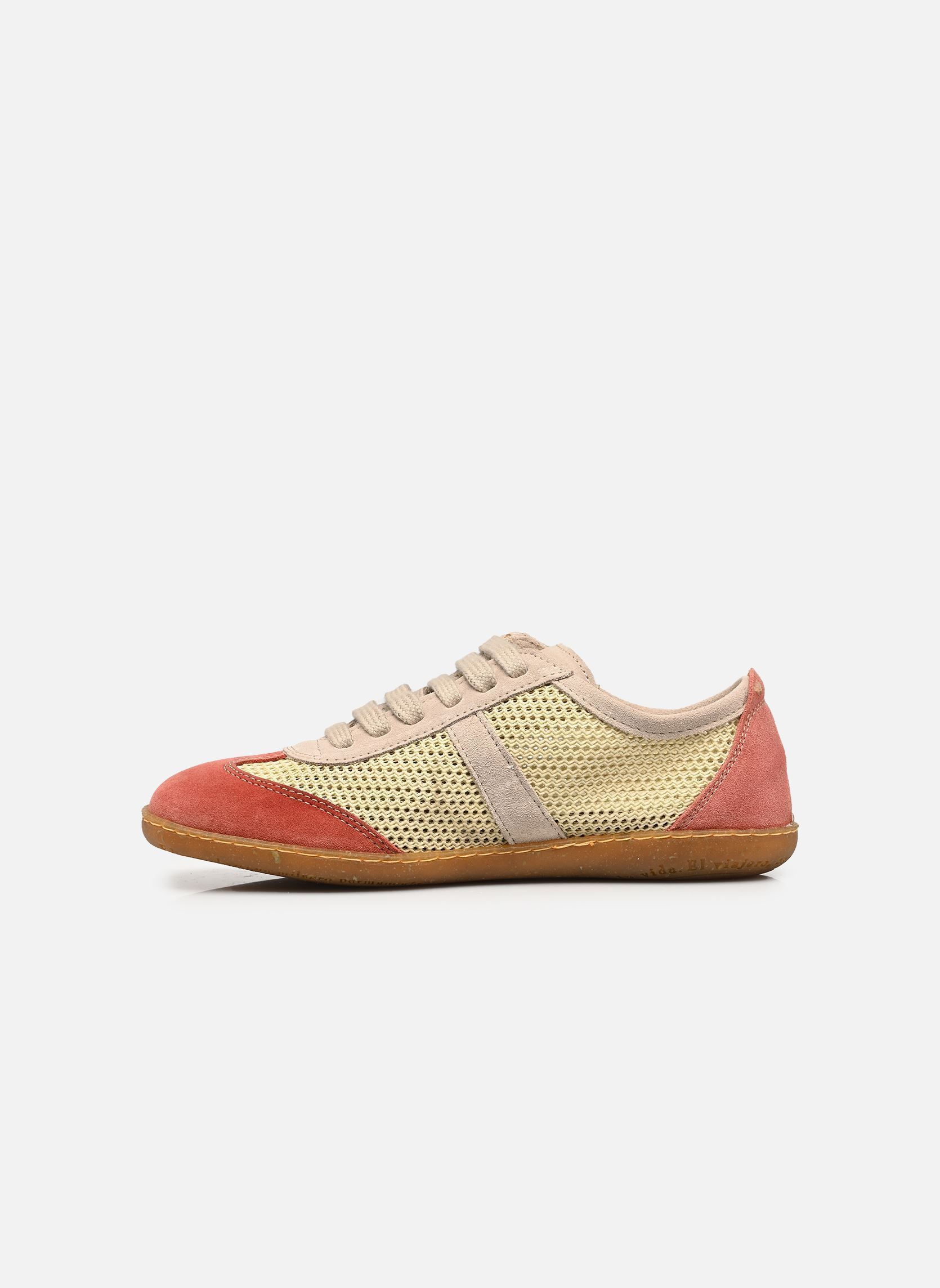 Sneaker El Viajero N5293 damen mehrfarbig El Naturalista Sneaker El Viajero N5293 damen mehrfarbig MULTI MATERIAL CREAM-FRAMBUESA