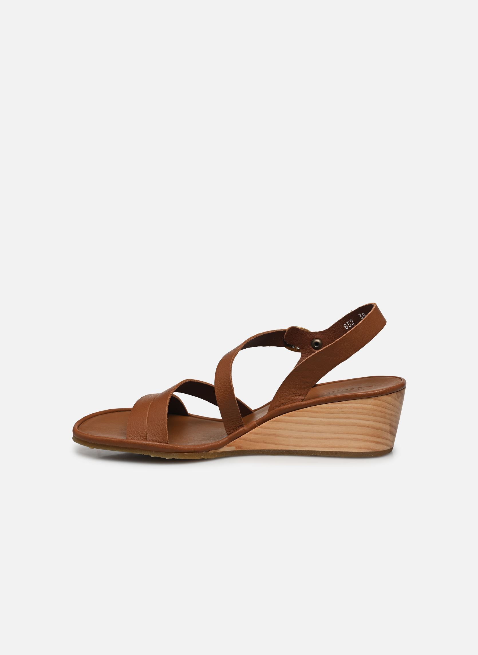 Sandales compensées et plateformes Gaia N852 femme marron El Naturalista Sandales compensées et plateformes Gaia N852 femme marron CUERO