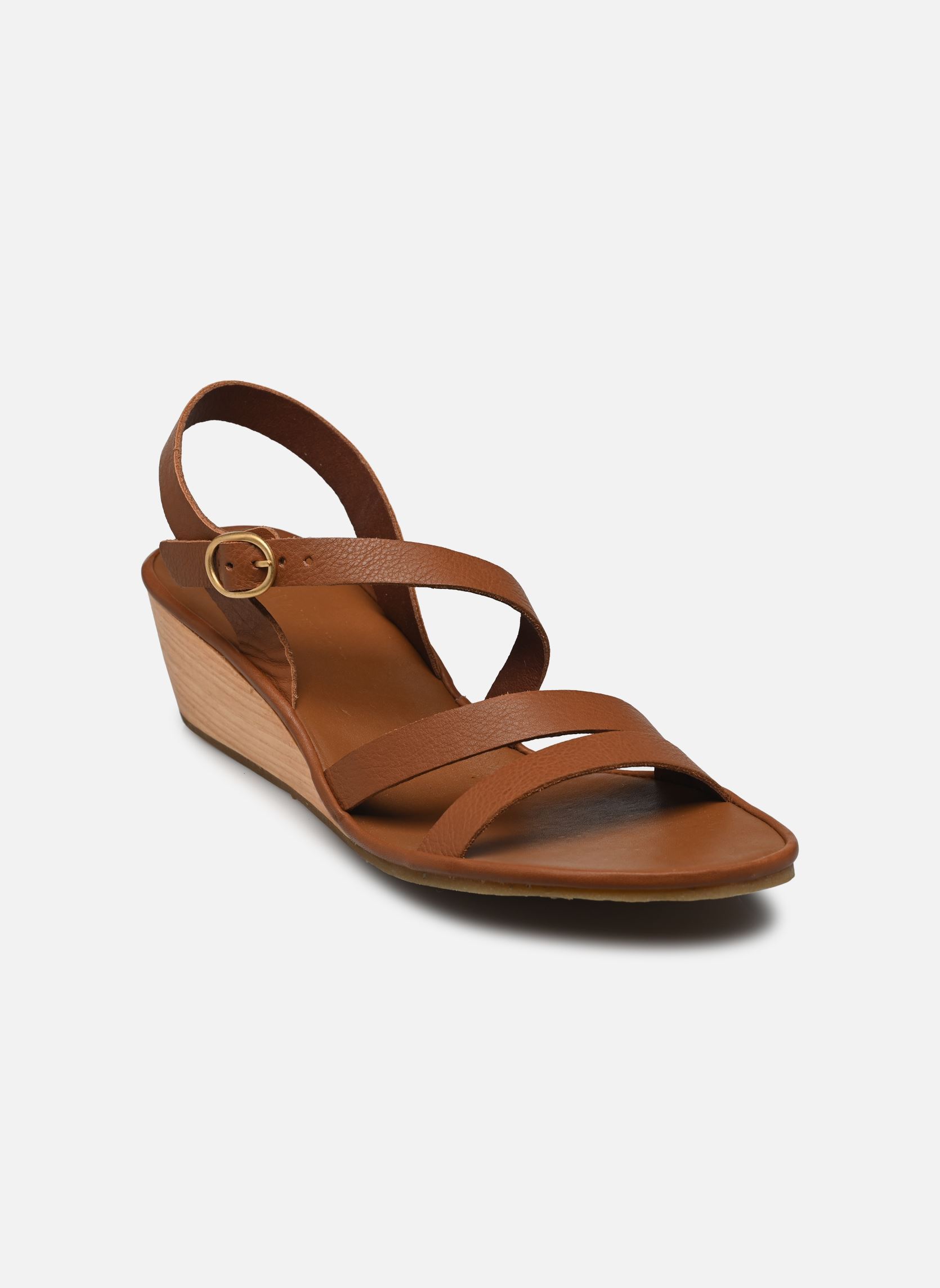 Sandales compensées et plateformes Gaia N852 femme marron El Naturalista Sandales compensées et plateformes Gaia N852 femme marron CUERO