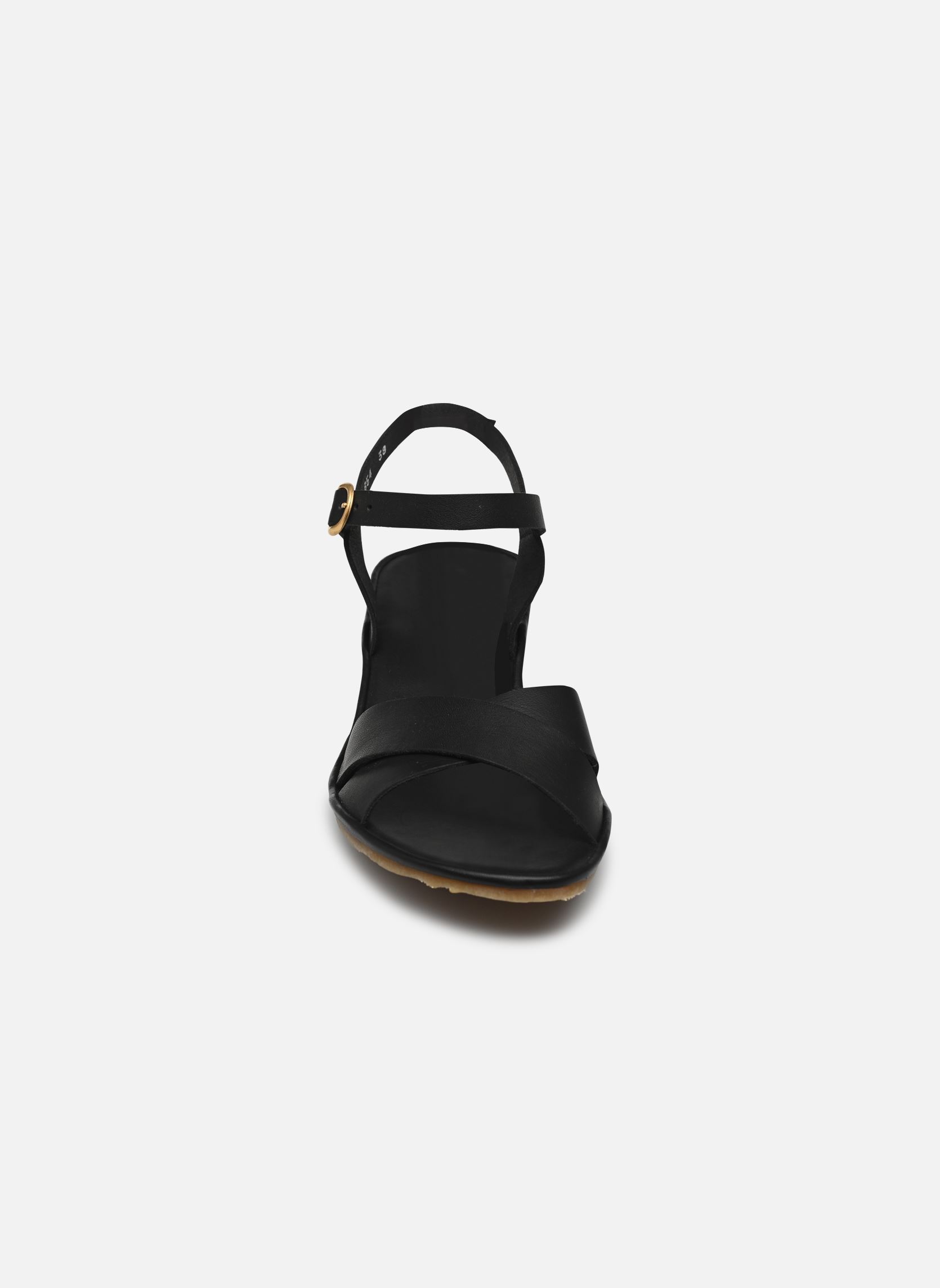 Keil- und Plateausandalen Gaia N854 damen schwarz El Naturalista Keil- und Plateausandalen Gaia N854 damen schwarz BLACK
