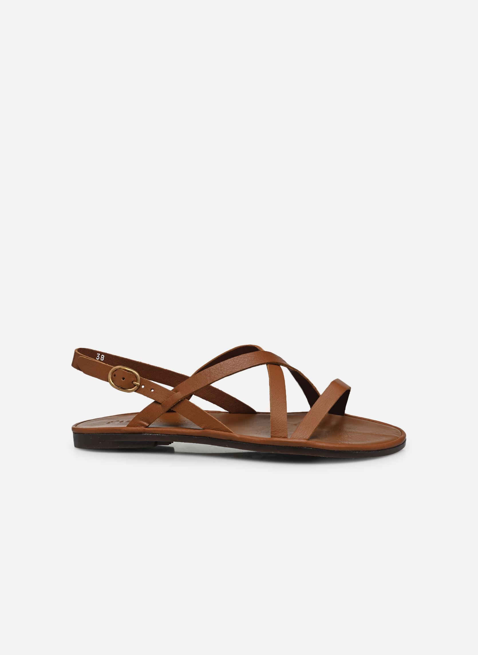 Sandalias planas Tulip N5694 mujer marrón El Naturalista Sandalias planas Tulip N5694 mujer marrón CUERO