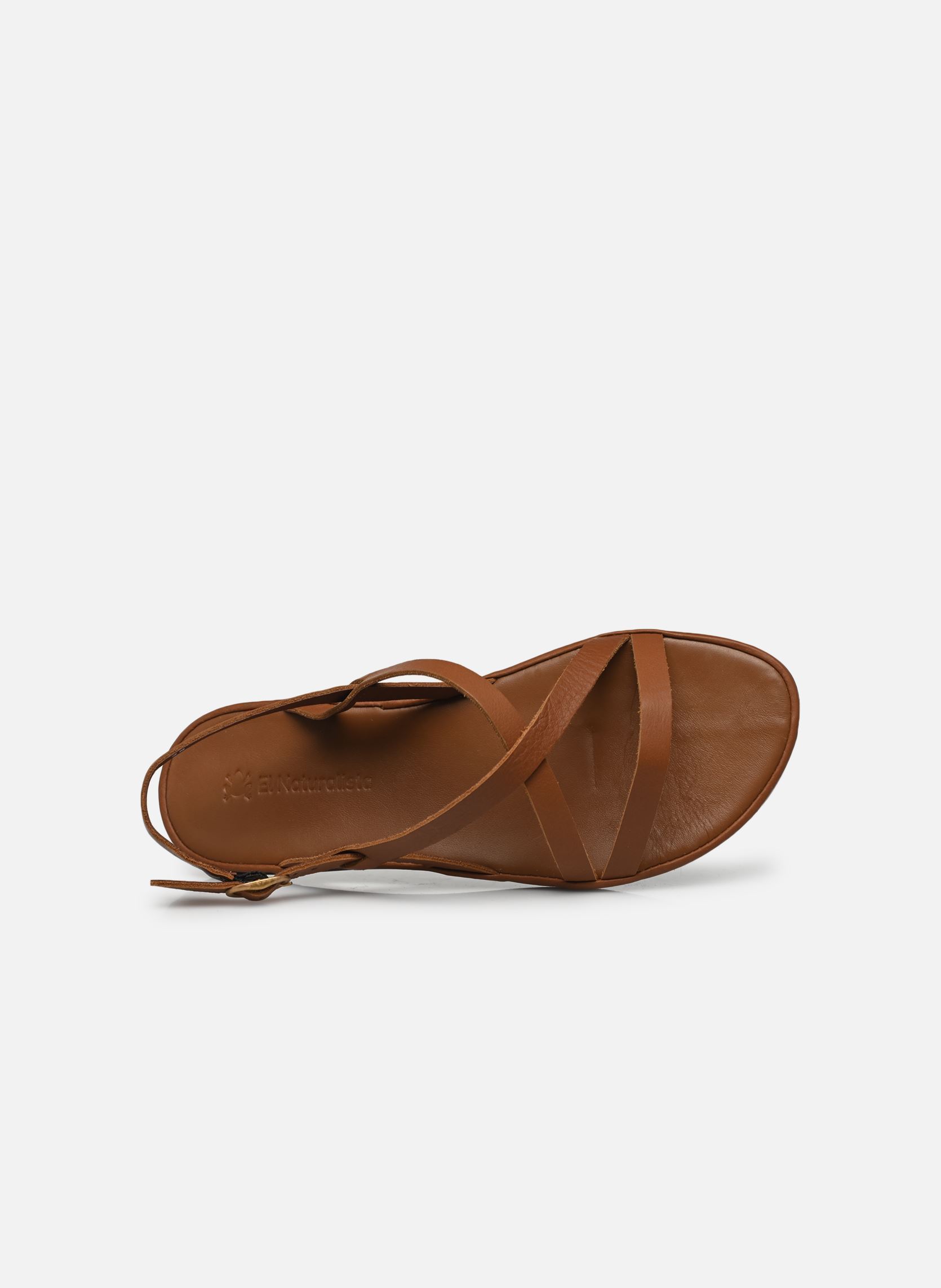 Sandalias planas Tulip N5694 mujer marrón El Naturalista Sandalias planas Tulip N5694 mujer marrón CUERO