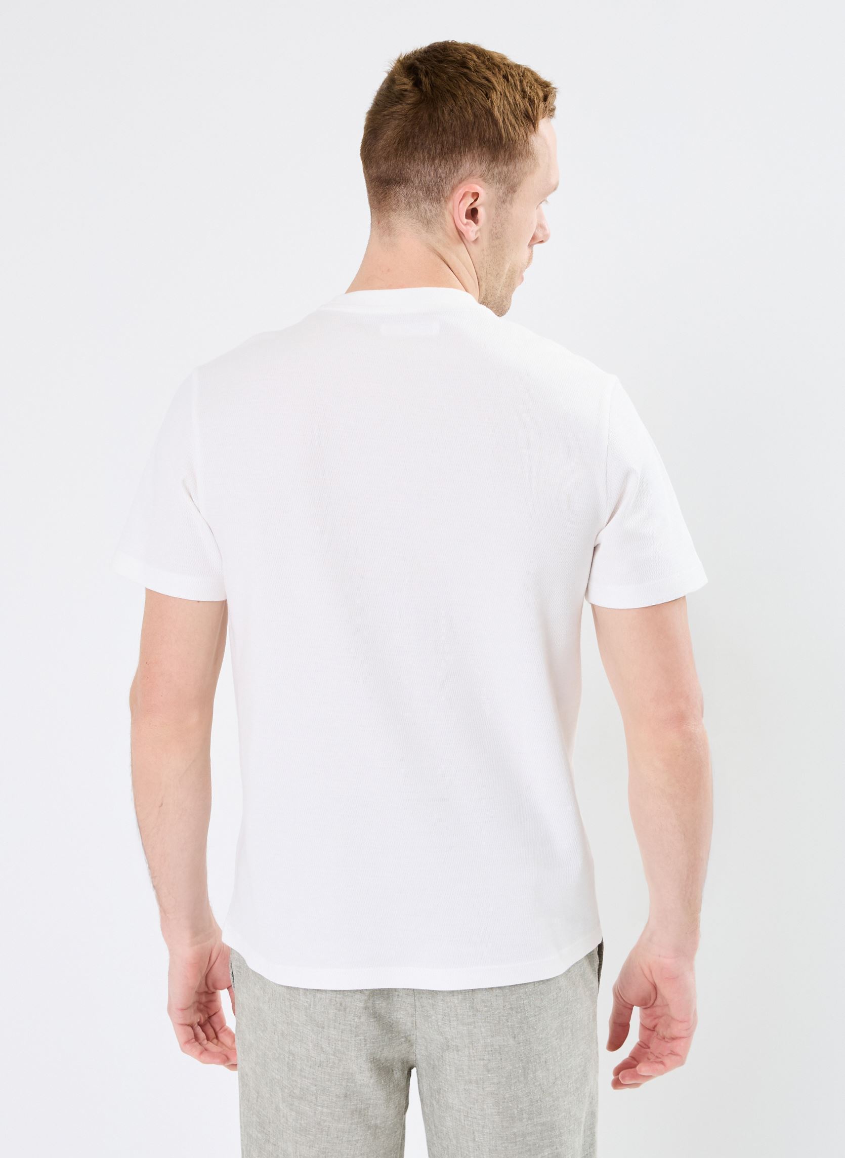 Kurzarm-T-Shirts CHENICOM herren weiß Marvin&Co Kurzarm-T-Shirts CHENICOM herren weiß Coconut Milk