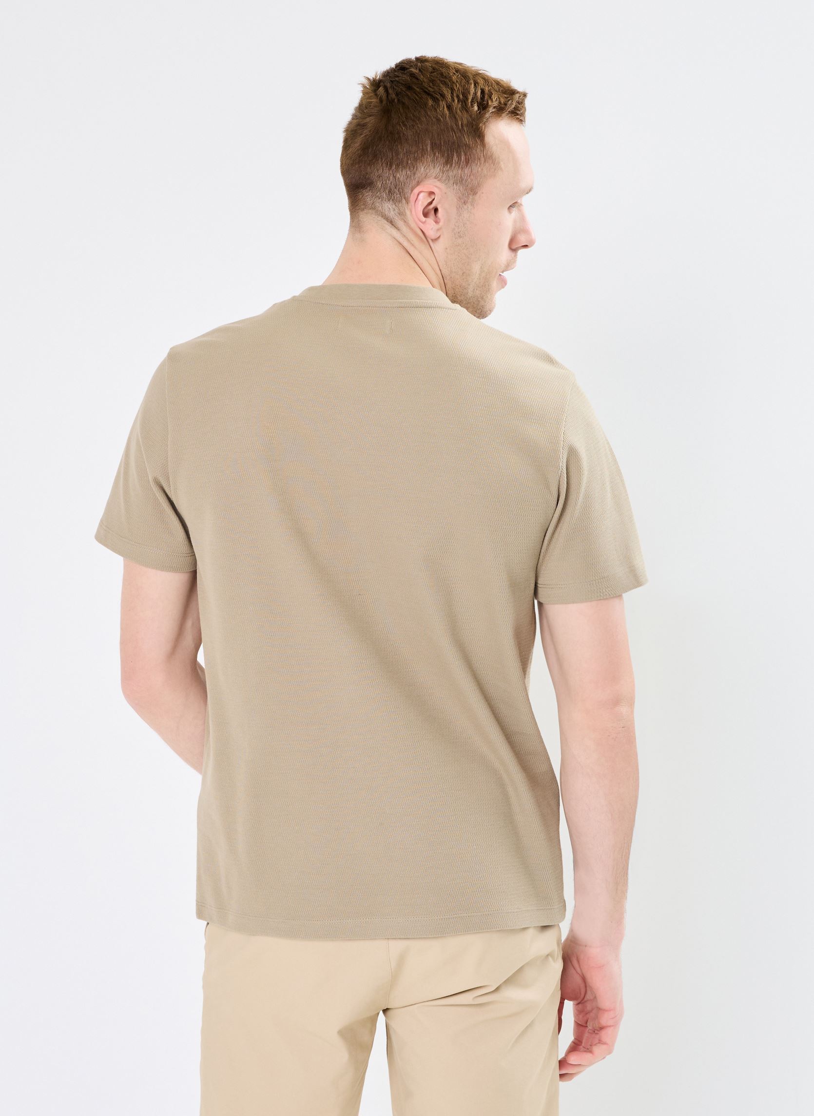 Tee-shirts manches courtes CHENICOM homme beige Marvin&Co Tee-shirts manches courtes CHENICOM homme beige Silver Sage