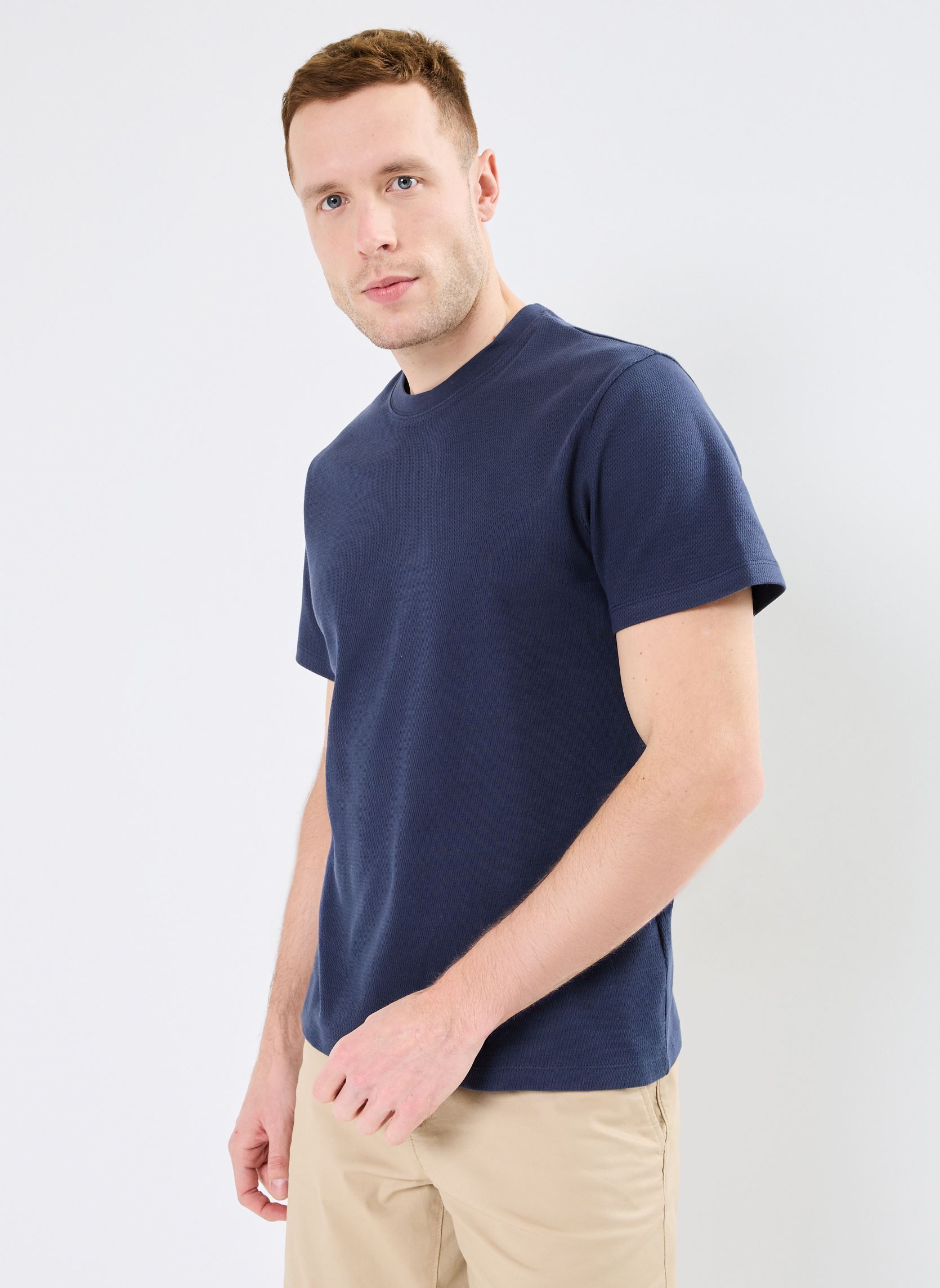 Kurzarm-T-Shirts CHENICOM herren blau Marvin&Co Kurzarm-T-Shirts CHENICOM herren blau Mood Indigo