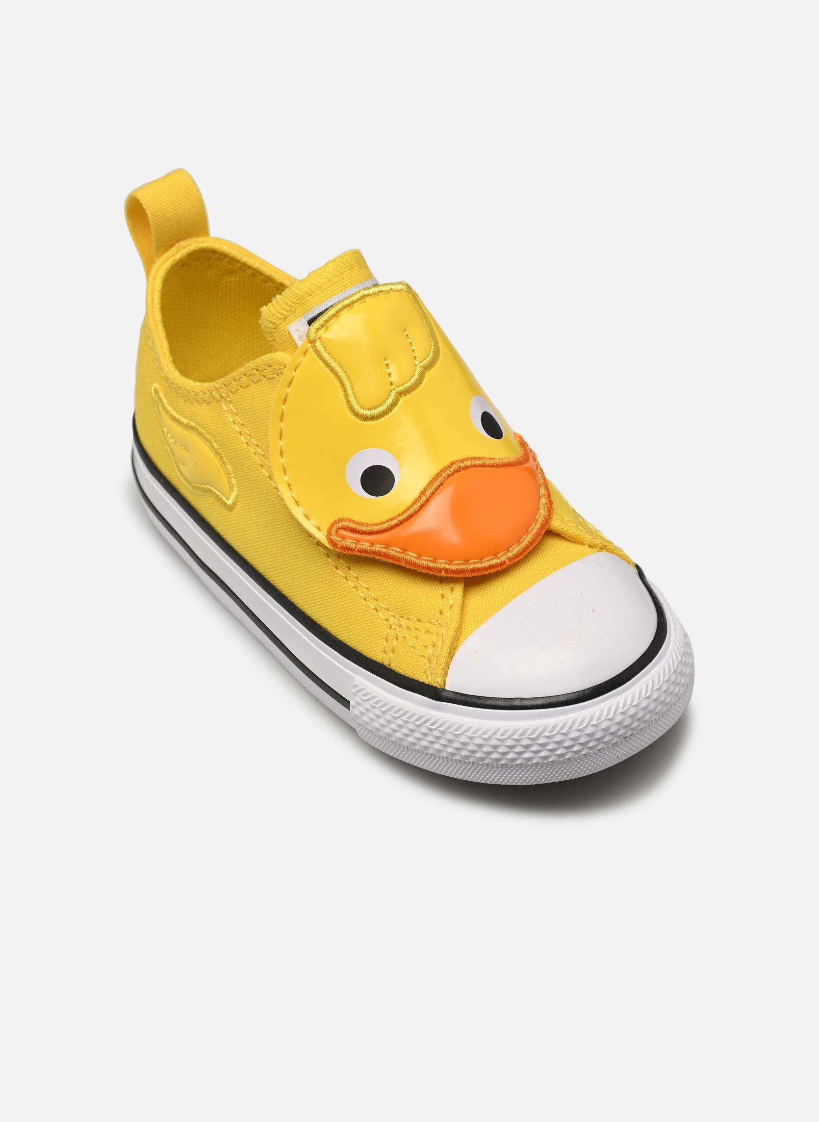 Baskets basses enfant Converse CHUCK TAYLOR ALL STAR ONE STRAP POOL FLOAT EASY ON - vue 3