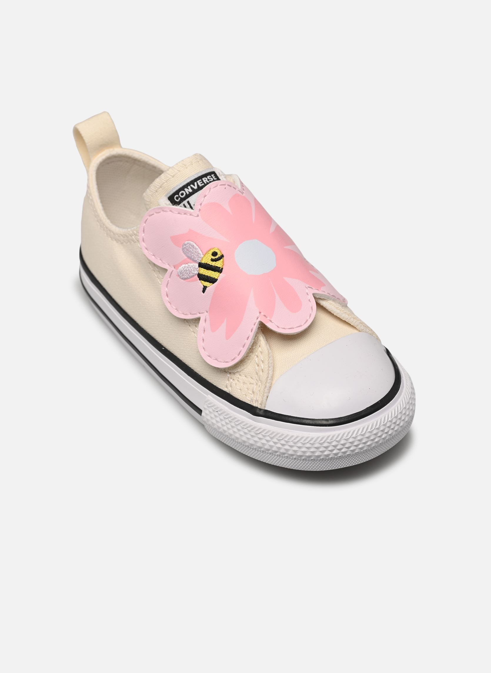 Baskets basses enfant Converse CHUCK TAYLOR ALL STAR ONE STRAP POOL FLOAT EASY ON - vue 4