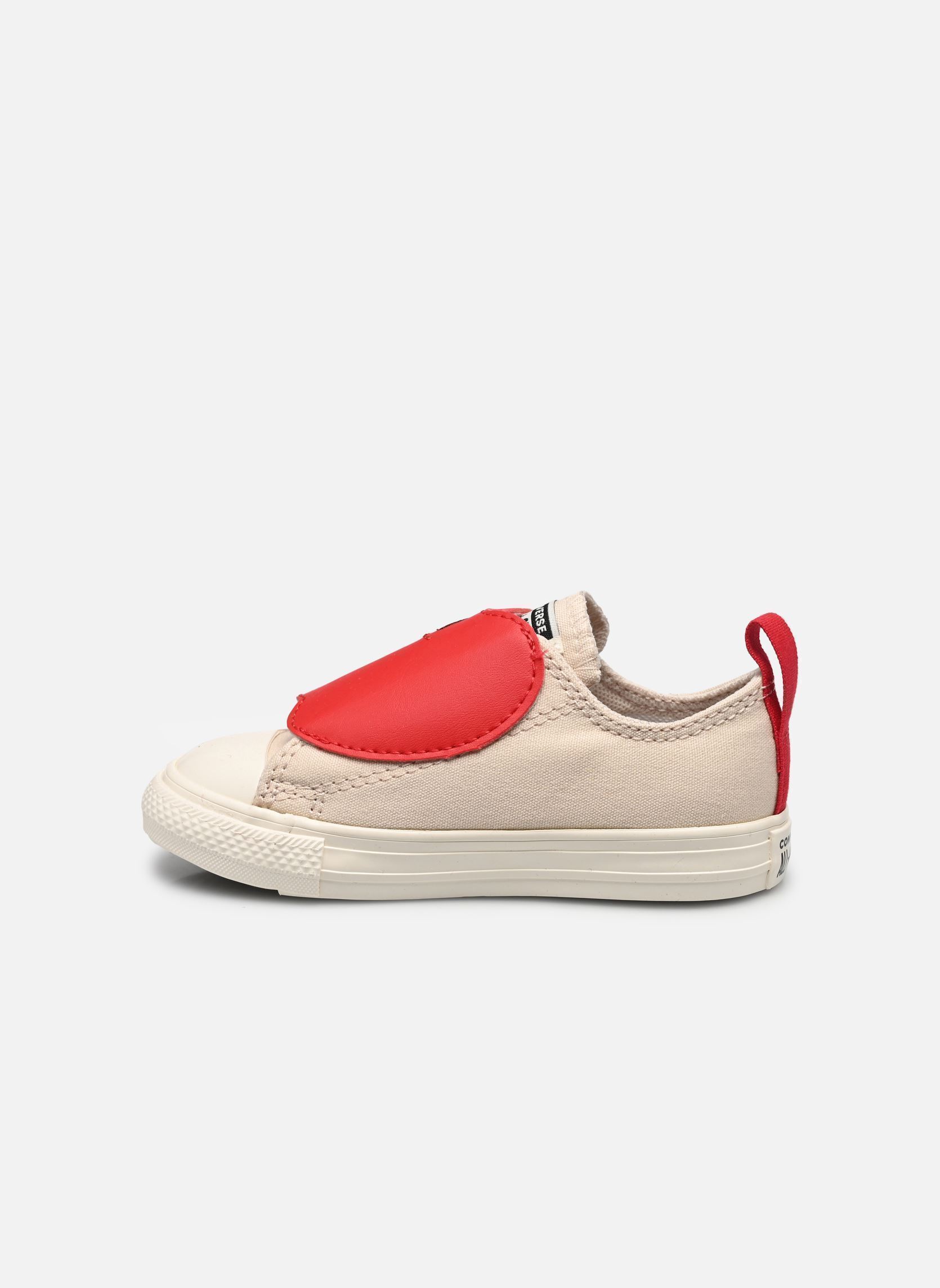 Baskets basses Chuck Taylor All Star One Strap Ox I beige Converse Baskets basses Chuck Taylor All Star One Strap Ox I beige LIGHT DUNE/RED/EGRET