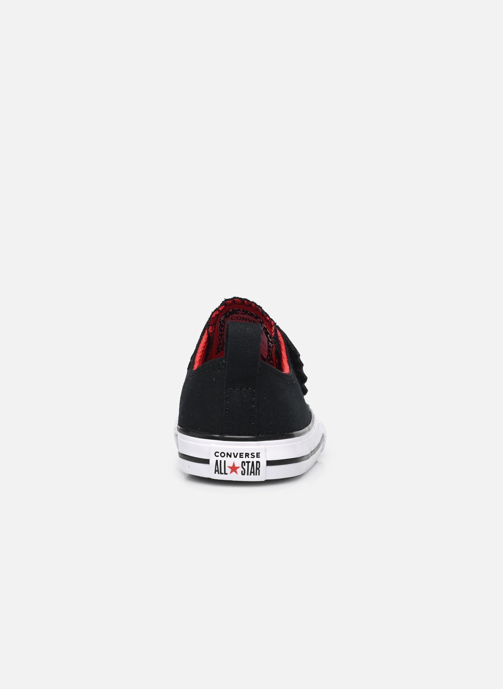 Baskets basses Chuck Taylor All Star One Strap Ox I noir Converse Baskets basses Chuck Taylor All Star One Strap Ox I noir Black/white/red