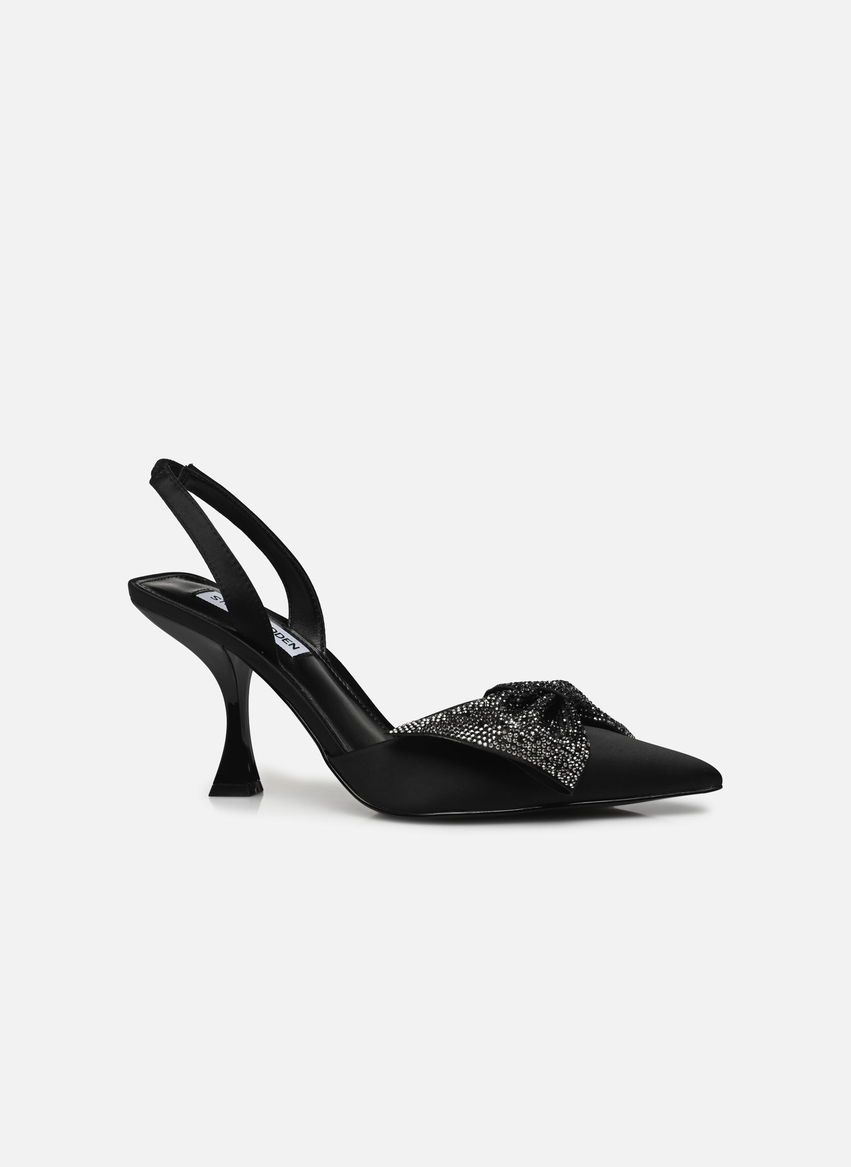 Escarpins à brides Niteowl femme noir Steve Madden Escarpins à brides Niteowl femme noir Black Satin