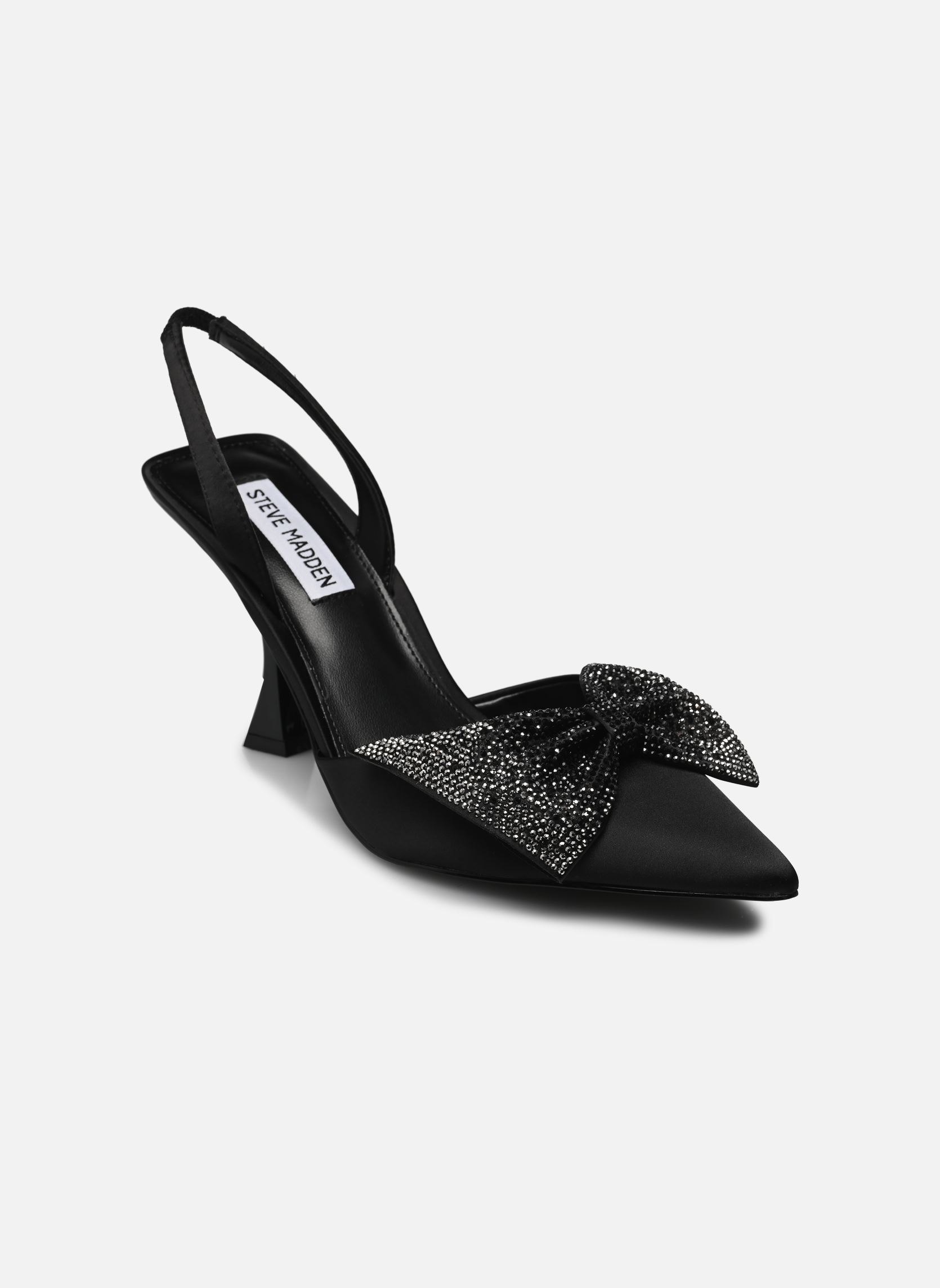 Escarpins à brides Niteowl femme noir Steve Madden Escarpins à brides Niteowl femme noir Black Satin