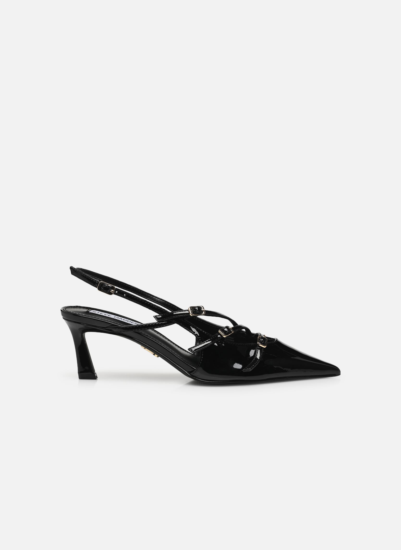 Escarpins à brides Liana femme noir Steve Madden Escarpins à brides Liana femme noir Black Patent