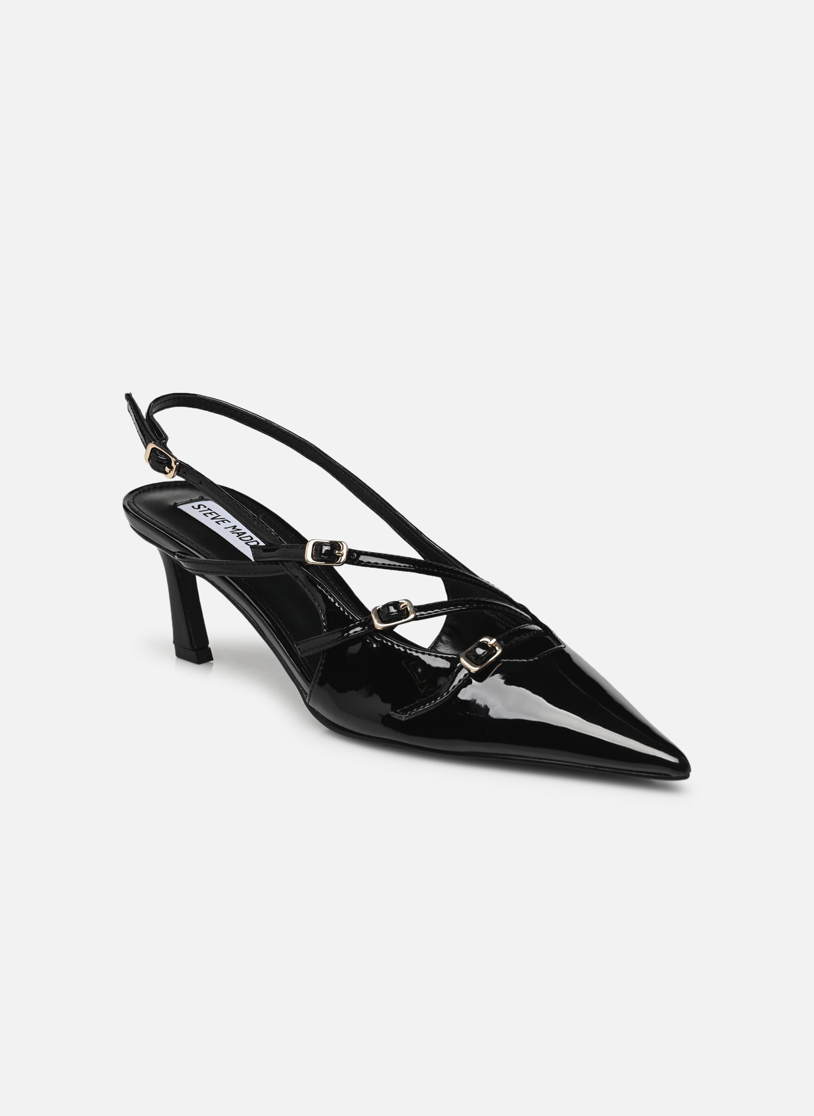 Escarpins à brides Liana femme noir Steve Madden Escarpins à brides Liana femme noir Black Patent