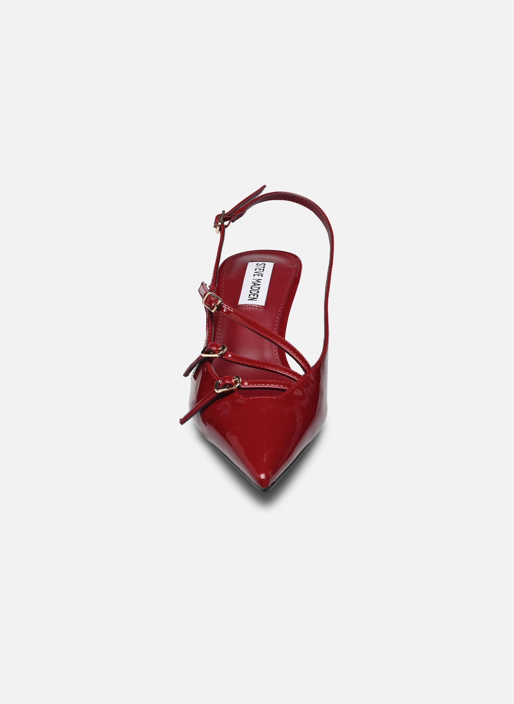 Zapatos de tacón con correas Liana mujer rojo Steve Madden Zapatos de tacón con correas Liana mujer rojo Wine Patent