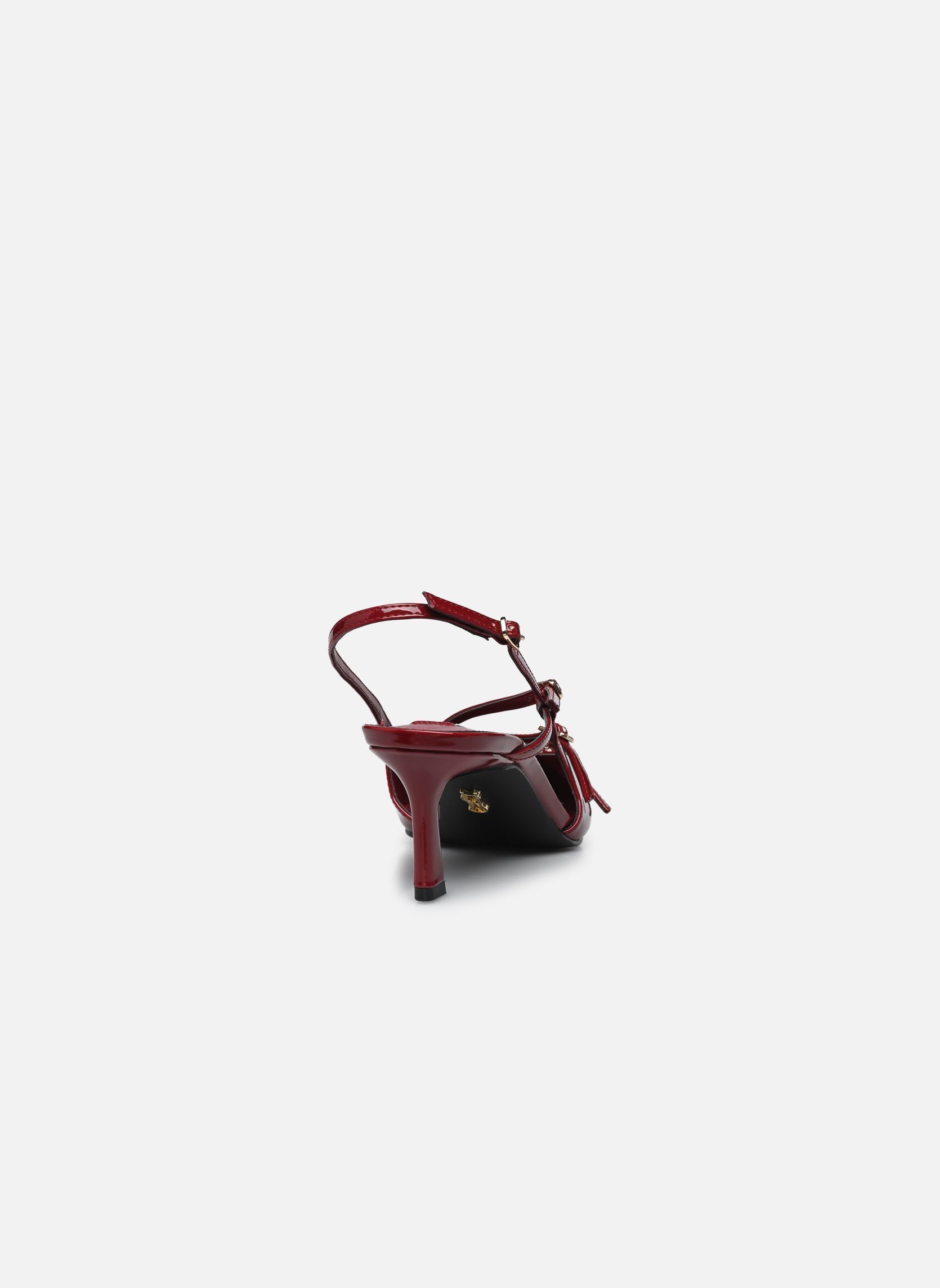 Zapatos de tacón con correas Liana mujer rojo Steve Madden Zapatos de tacón con correas Liana mujer rojo Wine Patent