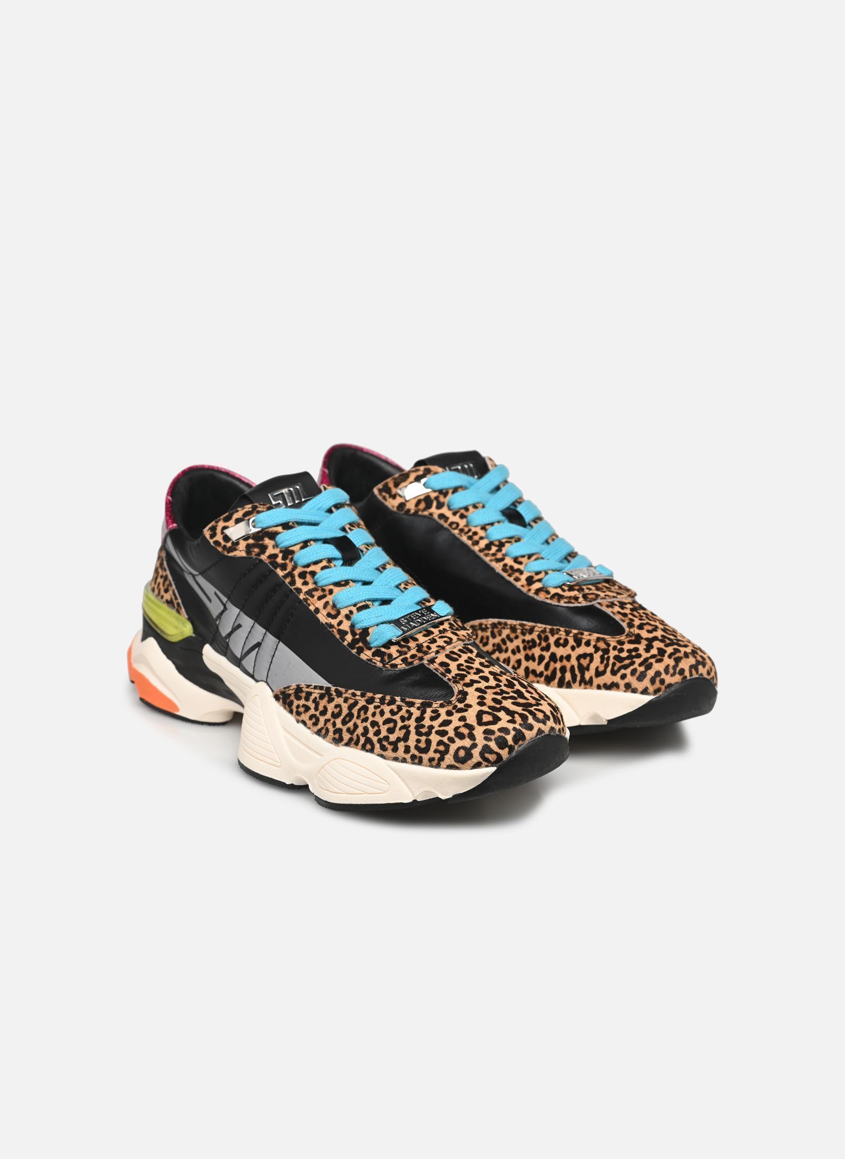 Baskets Setback-E femme multicolore Steve Madden Baskets Setback-E femme multicolore ANIMAL MULTI