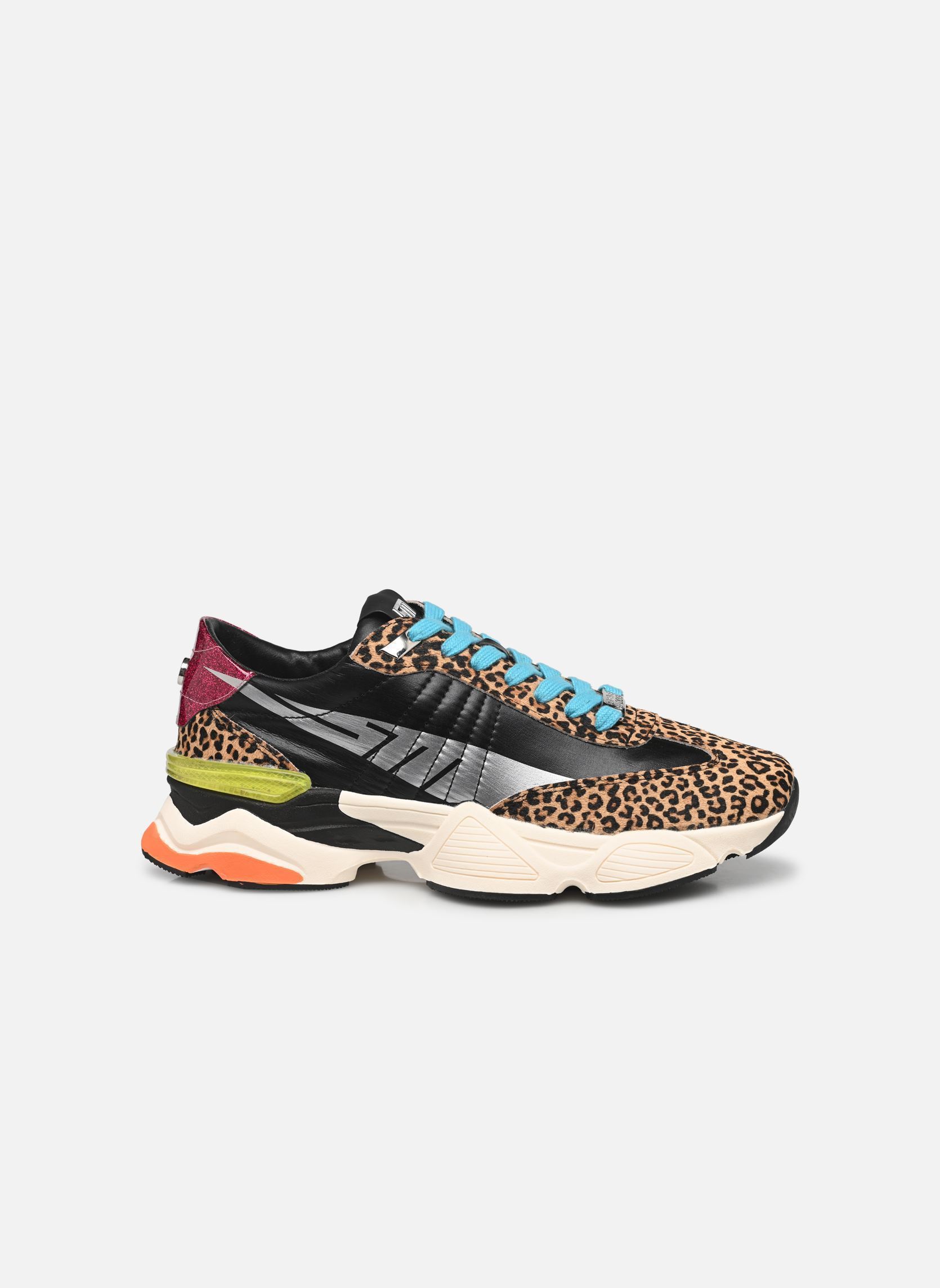 Baskets Setback-E femme multicolore Steve Madden Baskets Setback-E femme multicolore ANIMAL MULTI
