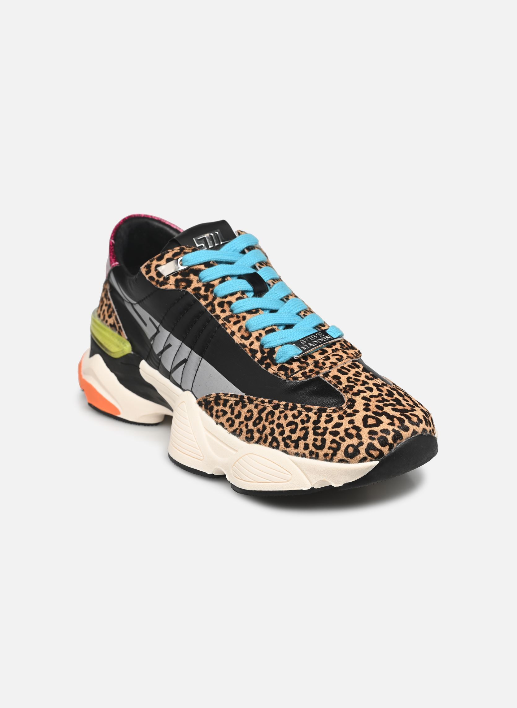 Baskets Setback-E femme multicolore Steve Madden Baskets Setback-E femme multicolore ANIMAL MULTI