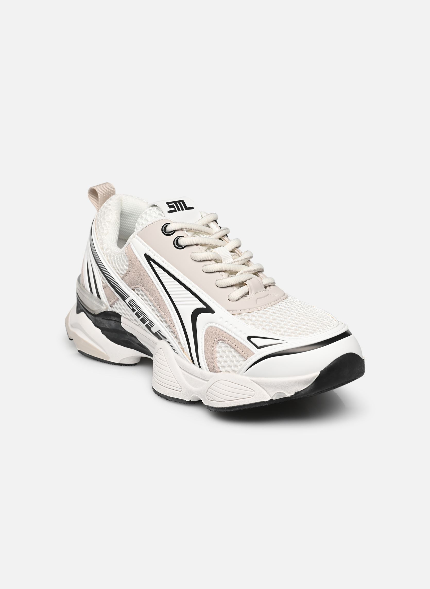 Baskets Speedster-E femme multicolore Steve Madden Baskets Speedster-E femme multicolore Off White / Stone