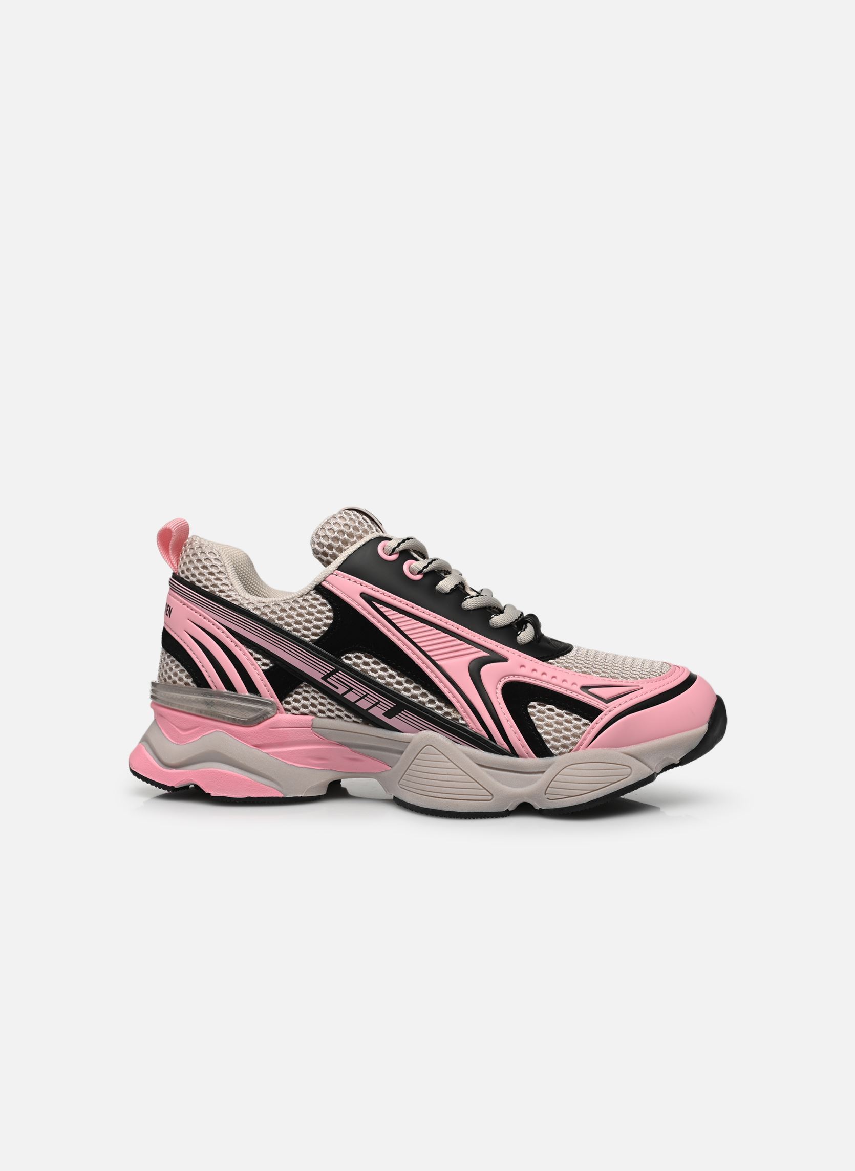 Baskets Speedster-E femme multicolore Steve Madden Baskets Speedster-E femme multicolore White / Pink / Black
