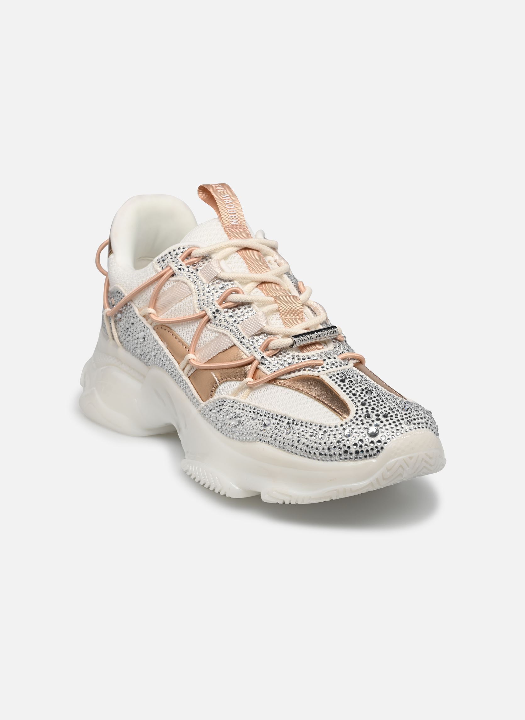 Sneaker Magneto-R-E damen silber Steve Madden Sneaker Magneto-R-E damen silber Silver / Gold Cream