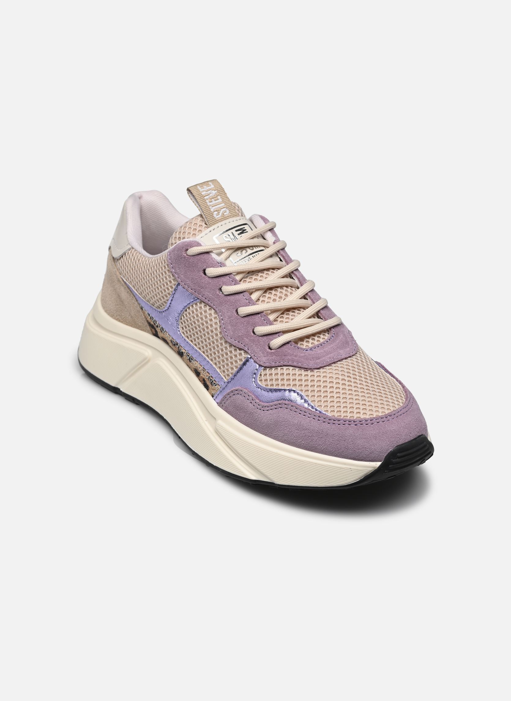 Baskets Starlyn femme multicolore Steve Madden Baskets Starlyn femme multicolore Beige Lila