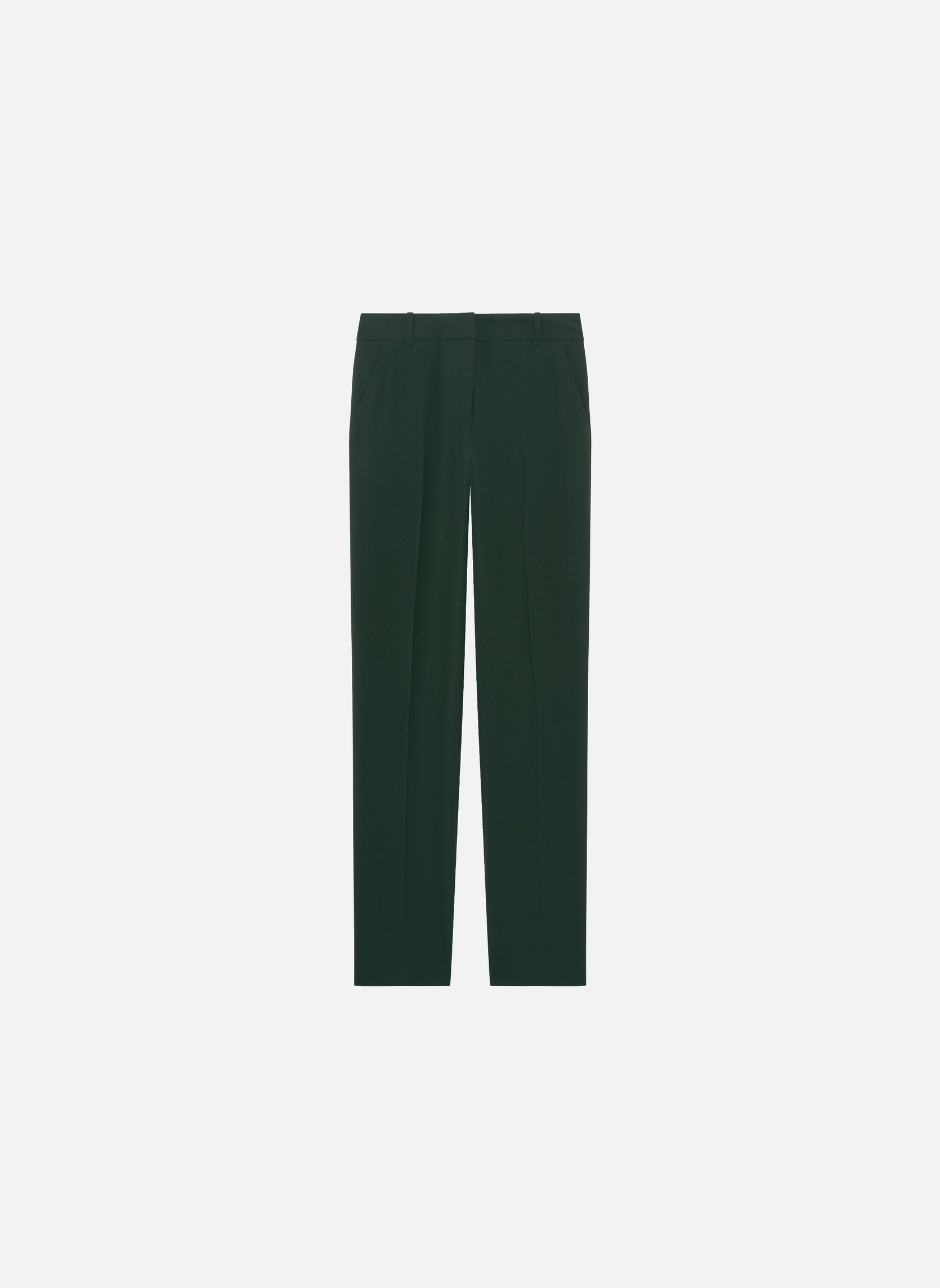 Pantalons droit 242P-PCLEMENT2 femme vert Caroll Pantalons droit 242P-PCLEMENT2 femme vert Vert foncé