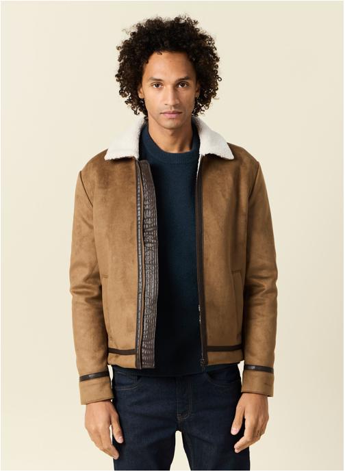 Bonobo Vestes Vestes casual - RETROSUEDH homme marron