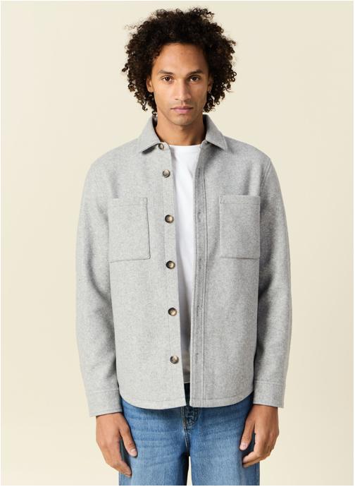 Bonobo Chemises OVERVLAD3H homme gris